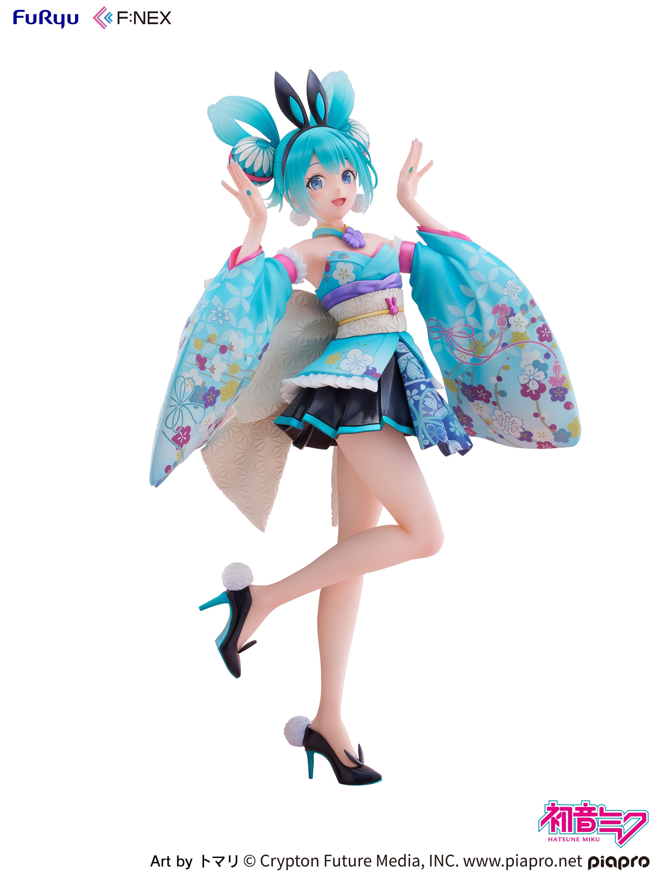 Furyu Scale Figure: Hatsune Miku - Hatsune Miku Wa Bunny Escala 1/7