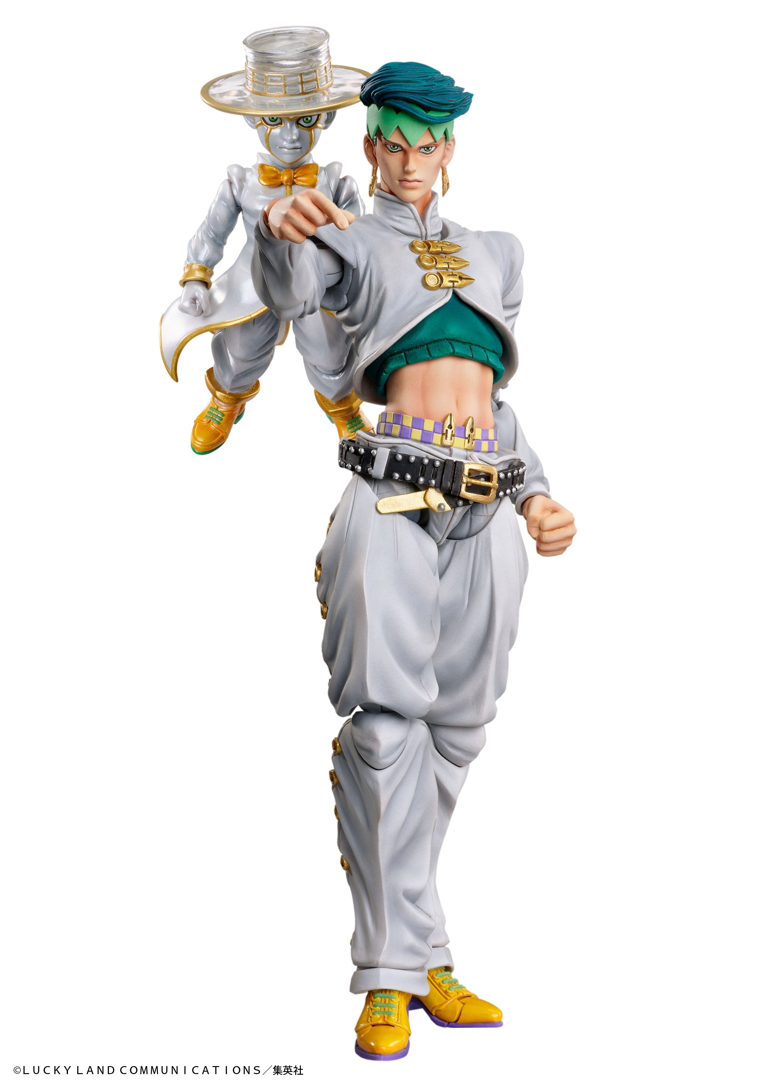 Medicos Entertainment Action Figure: Jojos Bizarre Adventure - Rohan Kishibe y Heavens Door Chozokado