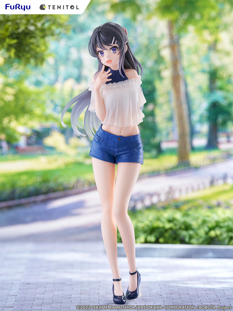 Furyu Figures Tenitol: Rascal Does Not Dream Of Bunny Girl Senpai - Mai Sakurajima