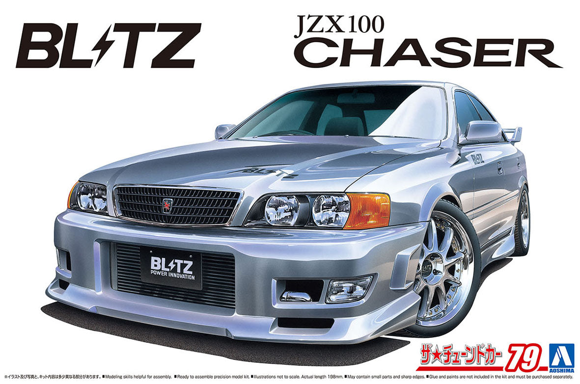 Aoshima Model Kits: Toyota - Blitz Jzx100 Chaser Tourer Escala 1/24