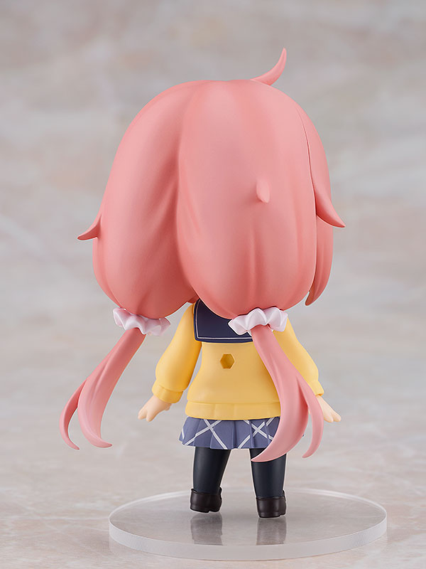 Max Factory Nendoroid: Laid Back Camp - Nadeshiko Kagamihara Con Uniforme Escolar