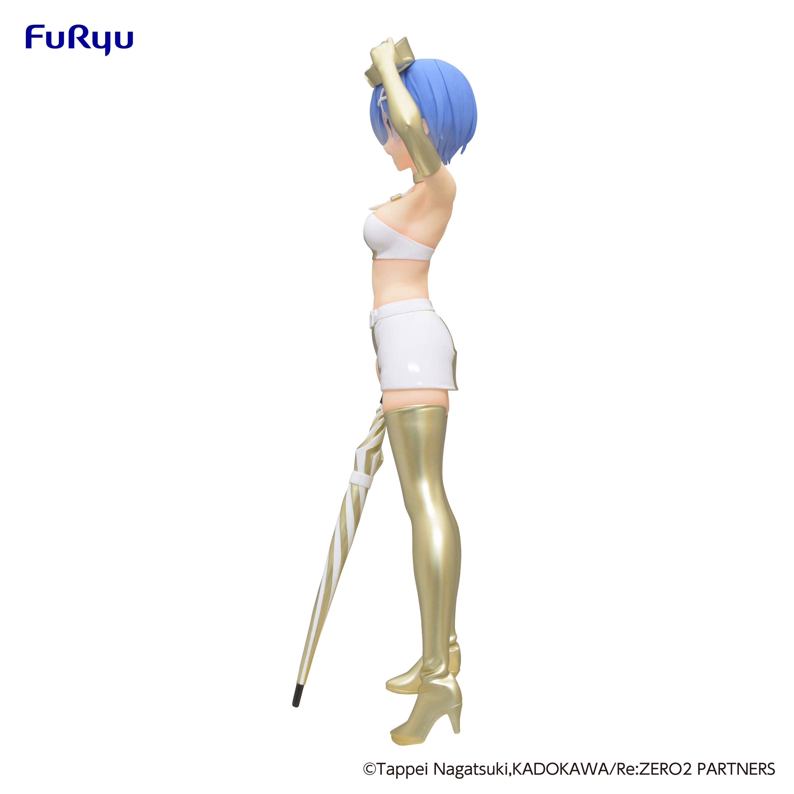 Furyu Figures Trio Try It: Re Zero Starting Life In Another World - Rem Grid Girl