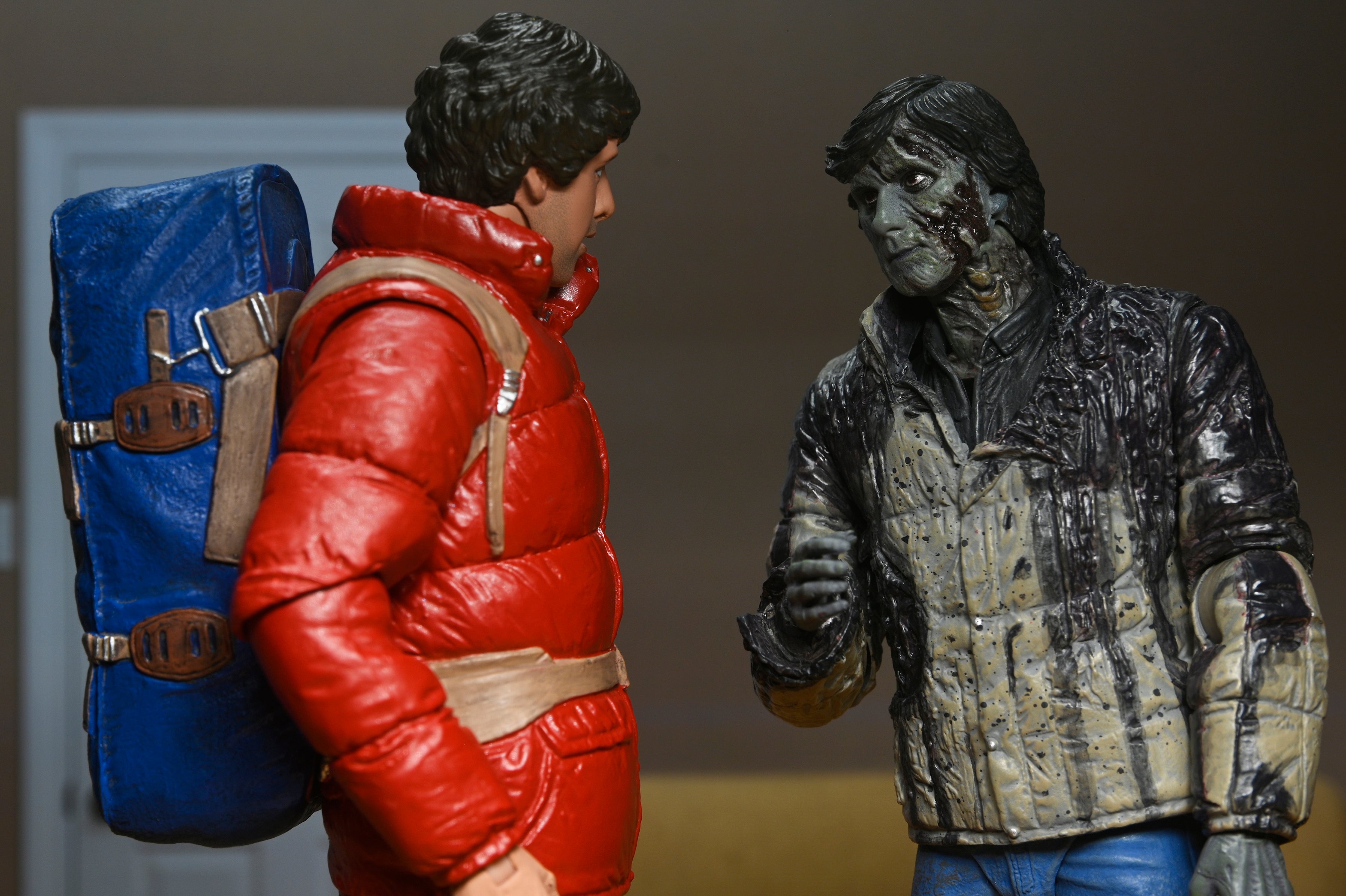 NECA Figura de Accion: Hombre Lobo Americano en Londres - Jack y David 2 Pack 7 Pulgadas