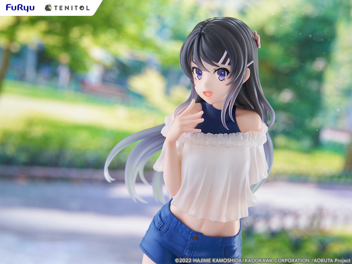 Furyu Figures Tenitol: Rascal Does Not Dream Of Bunny Girl Senpai - Mai Sakurajima