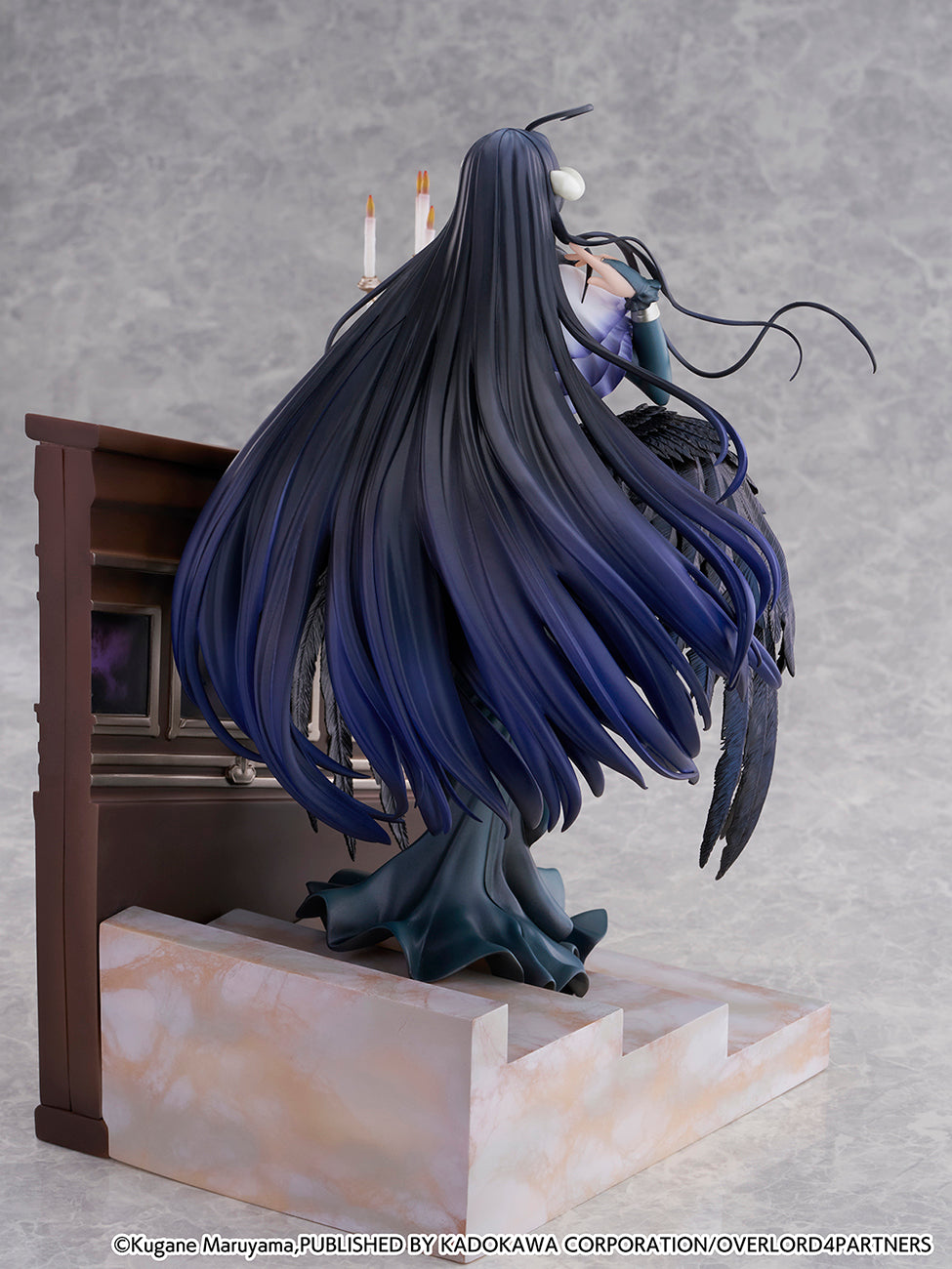 Cyberz Scale Figure: Overlord - Albedo Jet Black Dress Escala 1/7