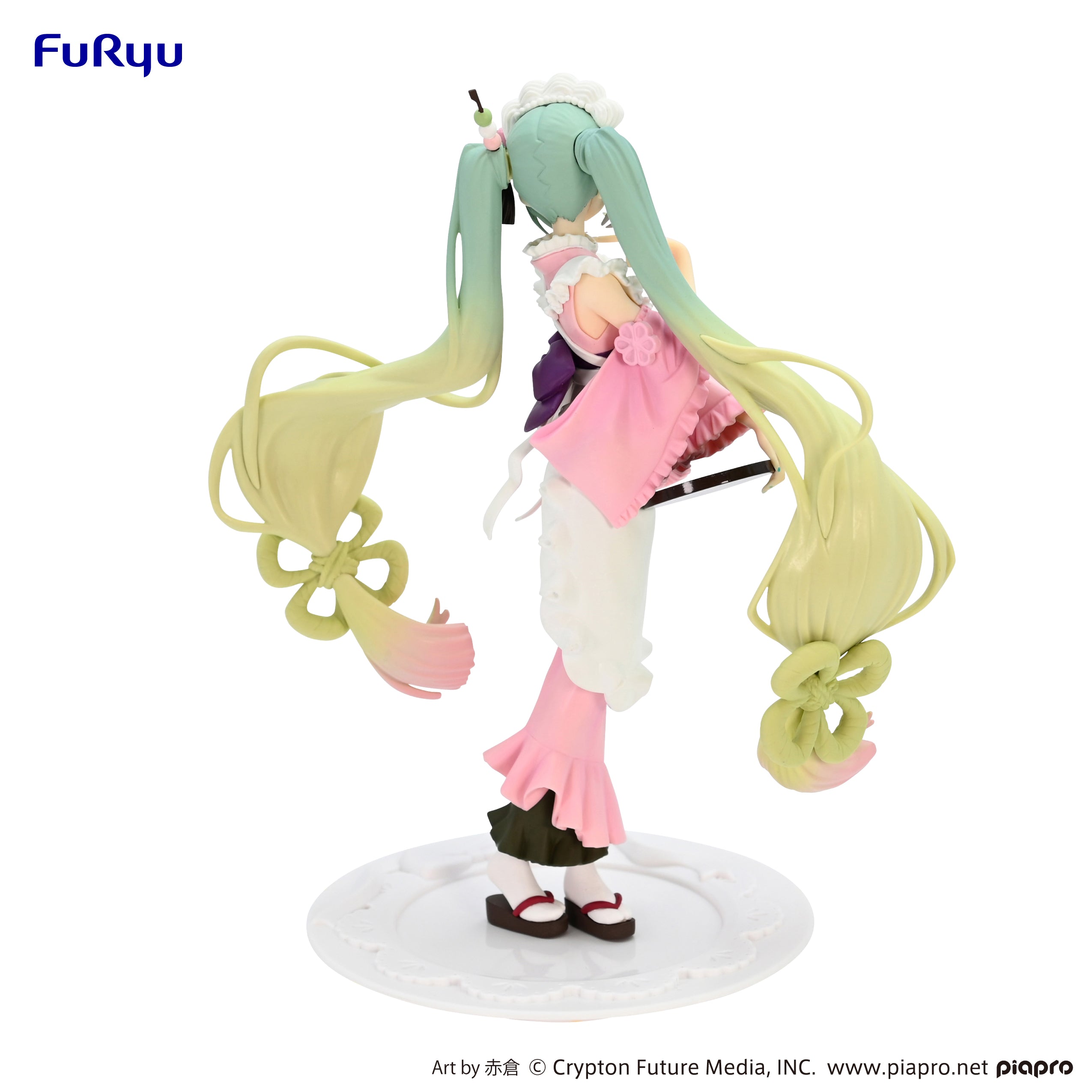 Furyu Figures Exceed Creative: Hatsune Miku - Matcha Green Tea Parfait Cherry Blossom