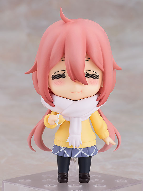 Max Factory Nendoroid: Laid Back Camp - Nadeshiko Kagamihara Con Uniforme Escolar