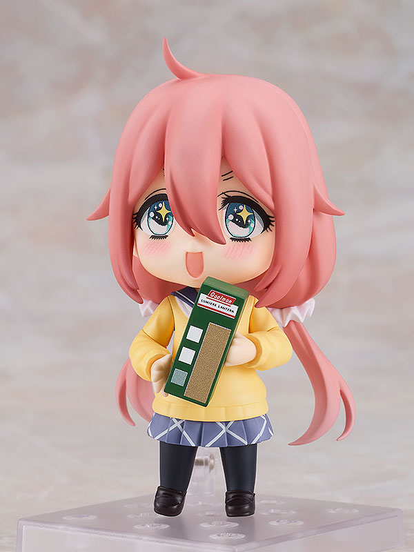 Max Factory Nendoroid: Laid Back Camp - Nadeshiko Kagamihara Con Uniforme Escolar