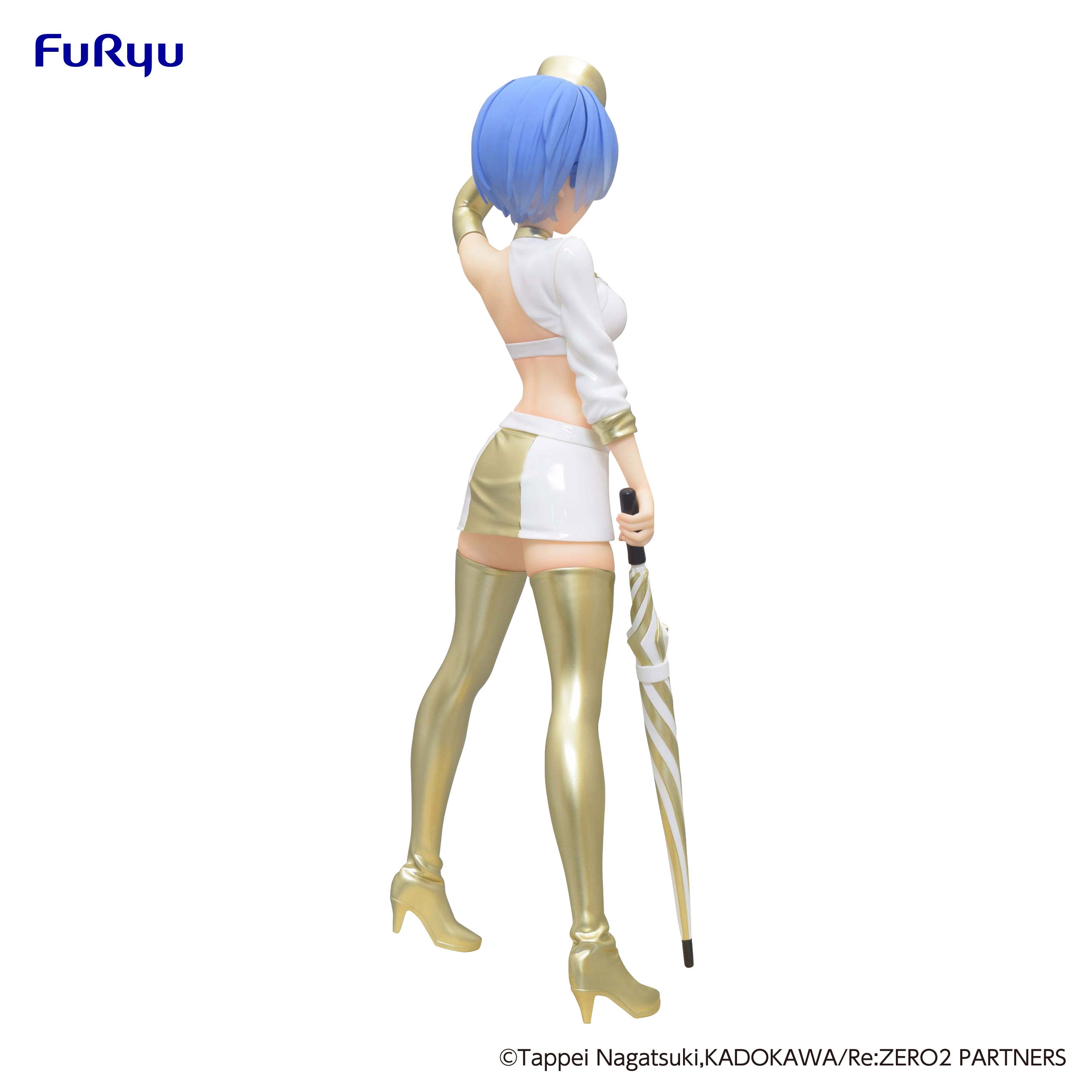 Furyu Figures Trio Try It: Re Zero Starting Life In Another World - Rem Grid Girl