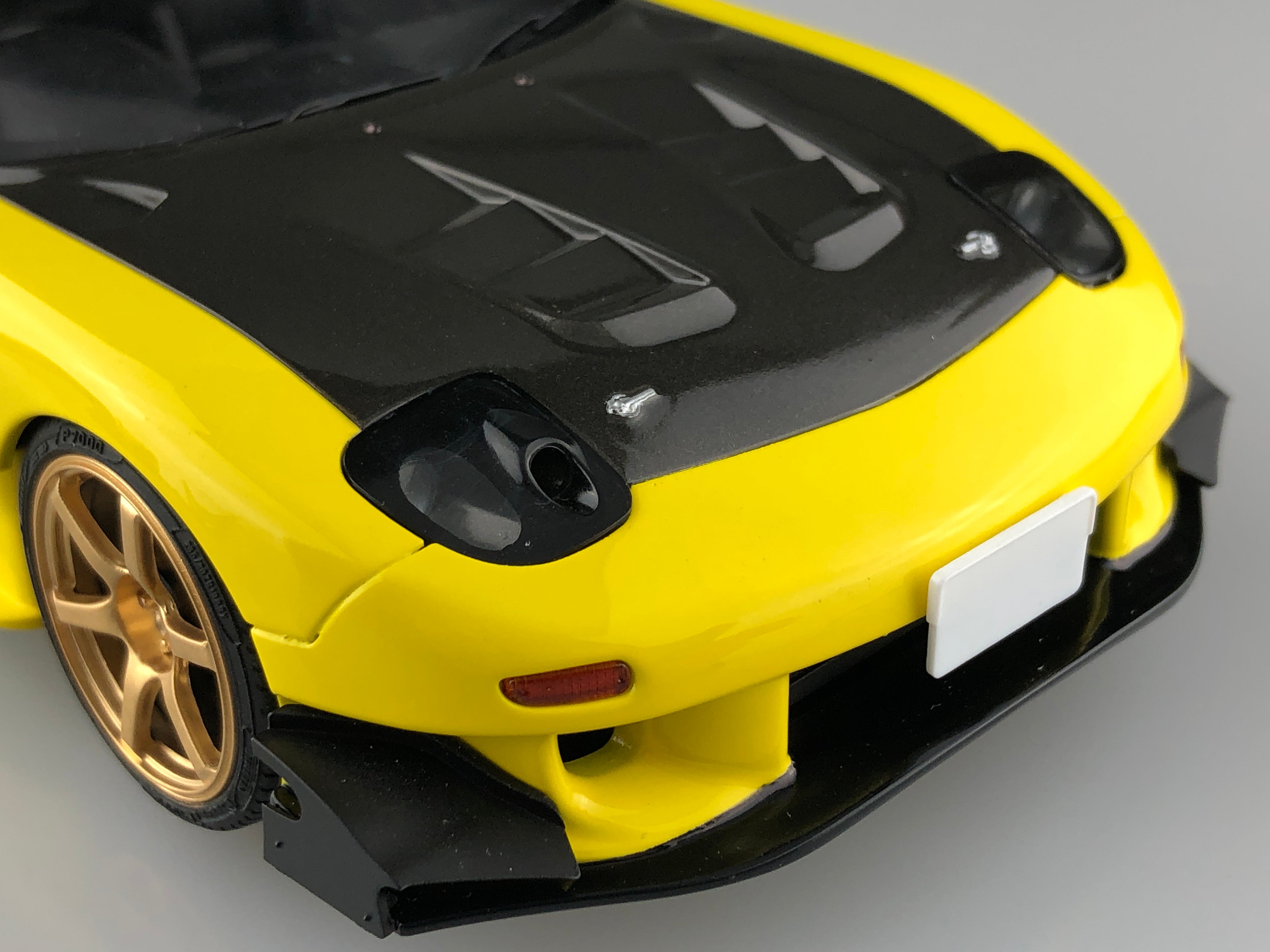 Aoshima Model Kits: Initial D - Takahashi Keisuke Fd3S Rx 7 Project D Escala 1/24 Kit De Plastico