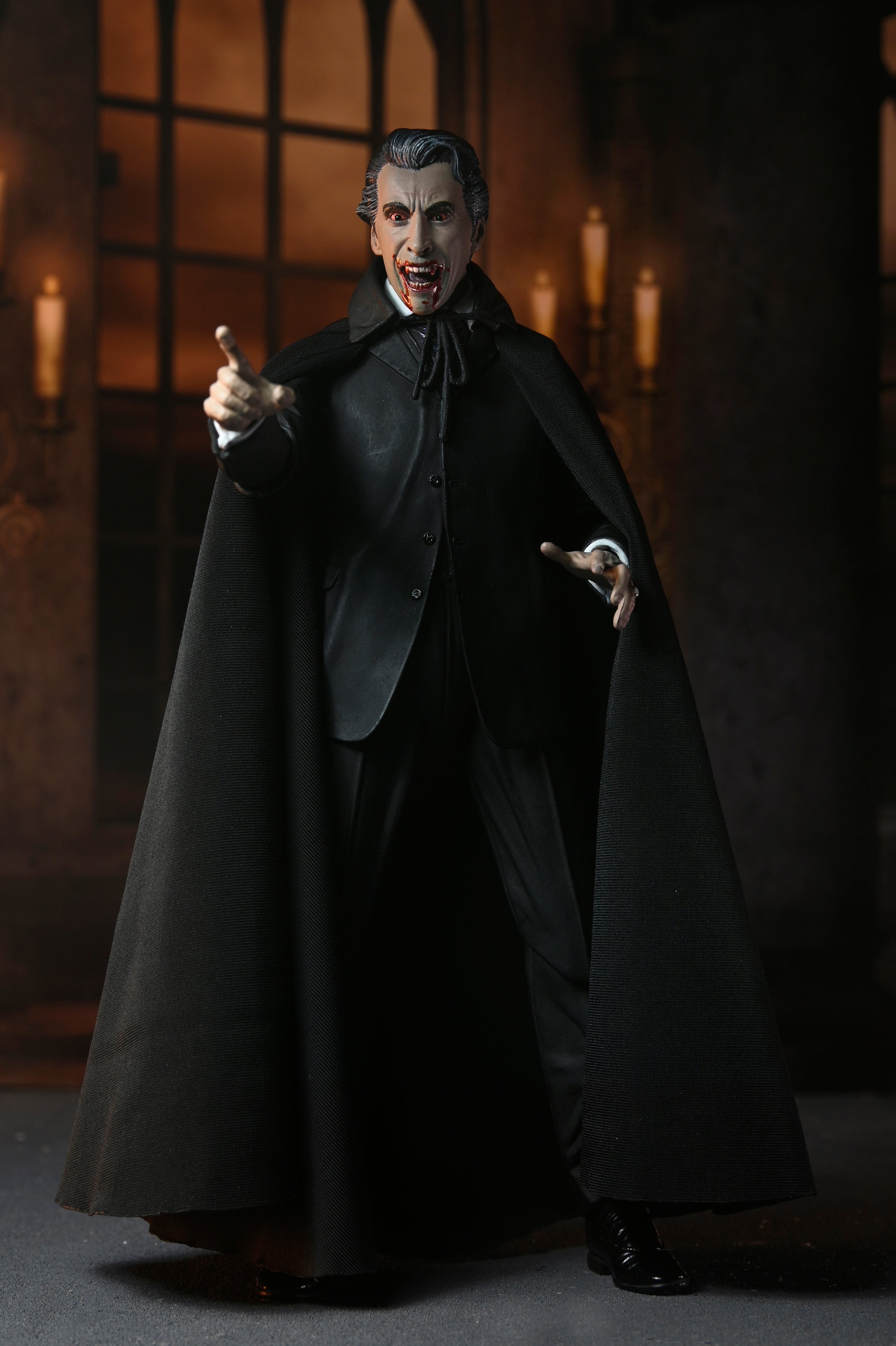 NECA Figura de Accion Ultimate: Dracula 1958 Hammer Films - Conde Dracula 7 Pulgadas