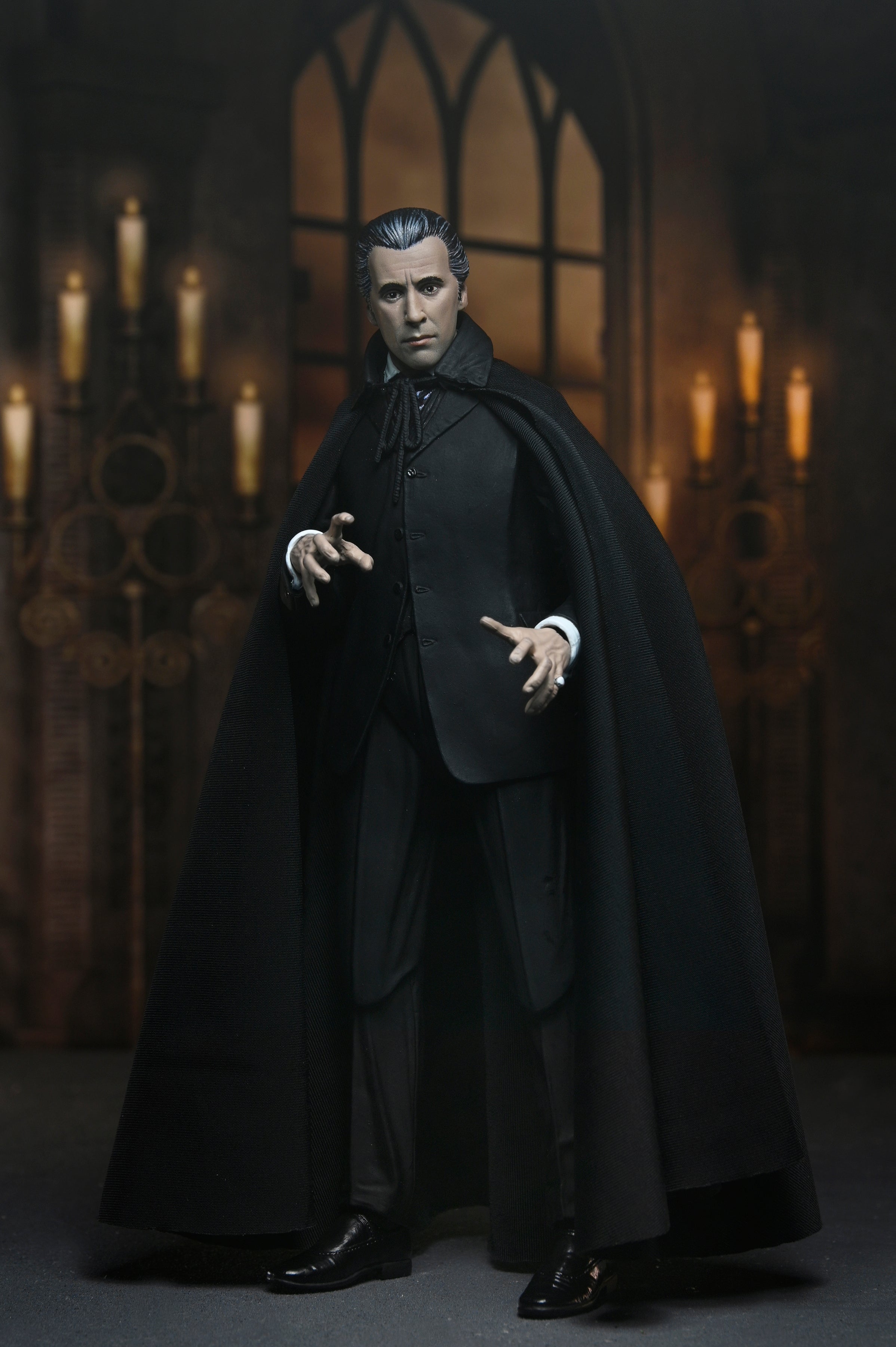 NECA Figura de Accion Ultimate: Dracula 1958 Hammer Films - Conde Dracula 7 Pulgadas