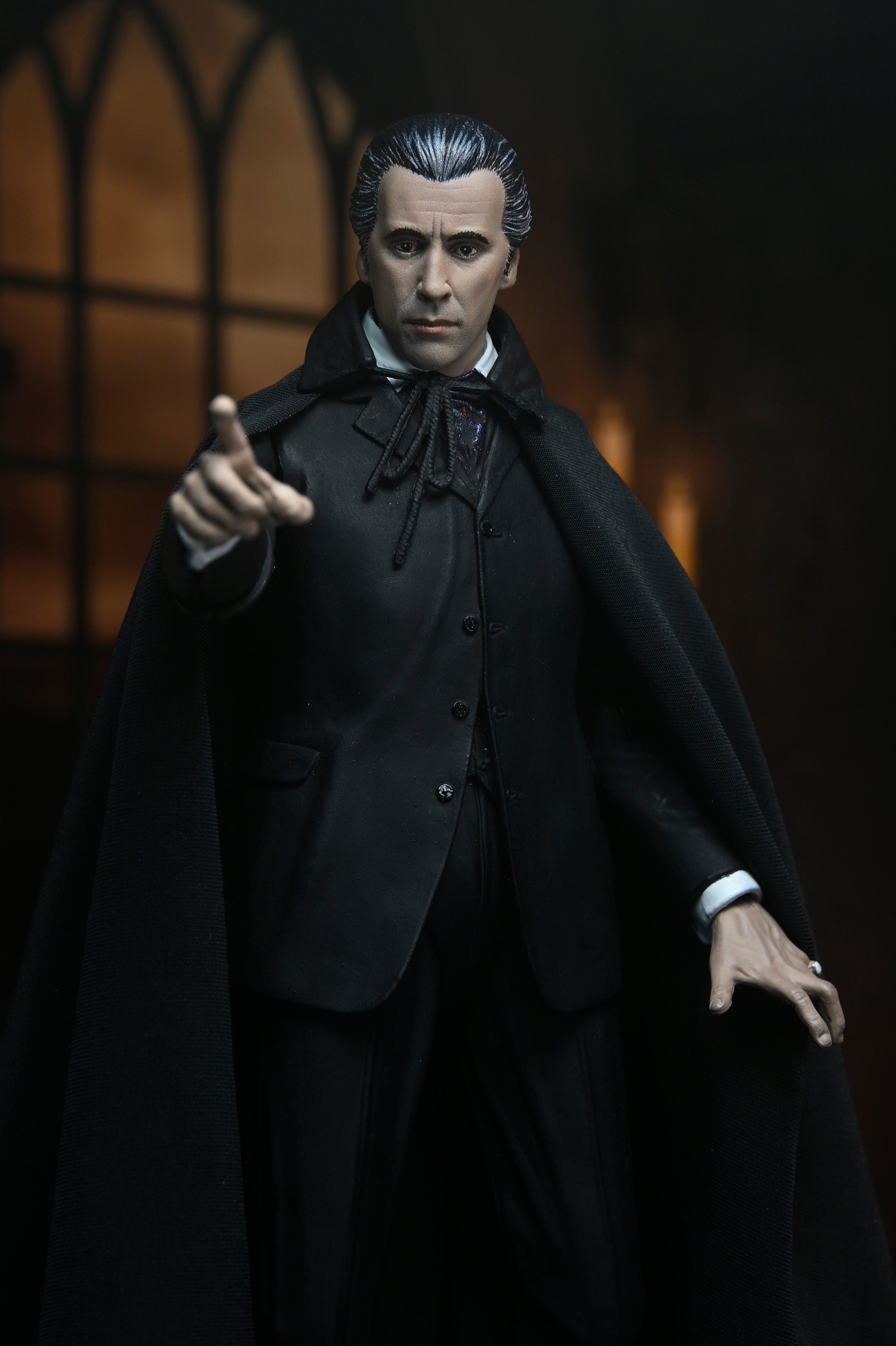 NECA Figura de Accion Ultimate: Dracula 1958 Hammer Films - Conde Dracula 7 Pulgadas