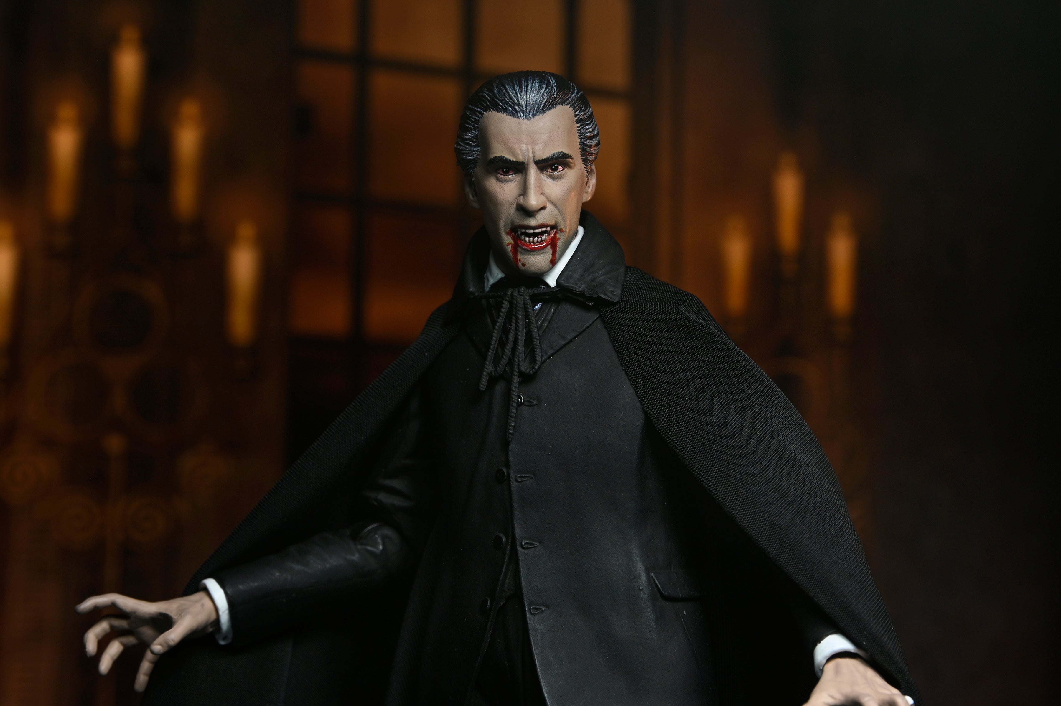 NECA Figura de Accion Ultimate: Dracula 1958 Hammer Films - Conde Dracula 7 Pulgadas