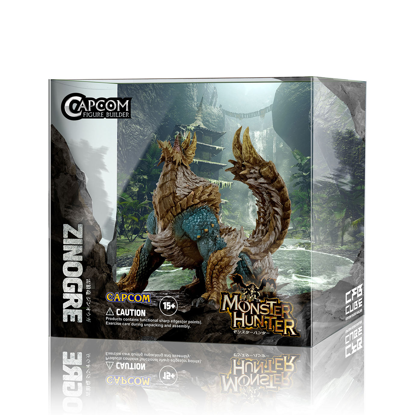 Capcom Figures Builder Cube: Monster Hunter - Zinogre