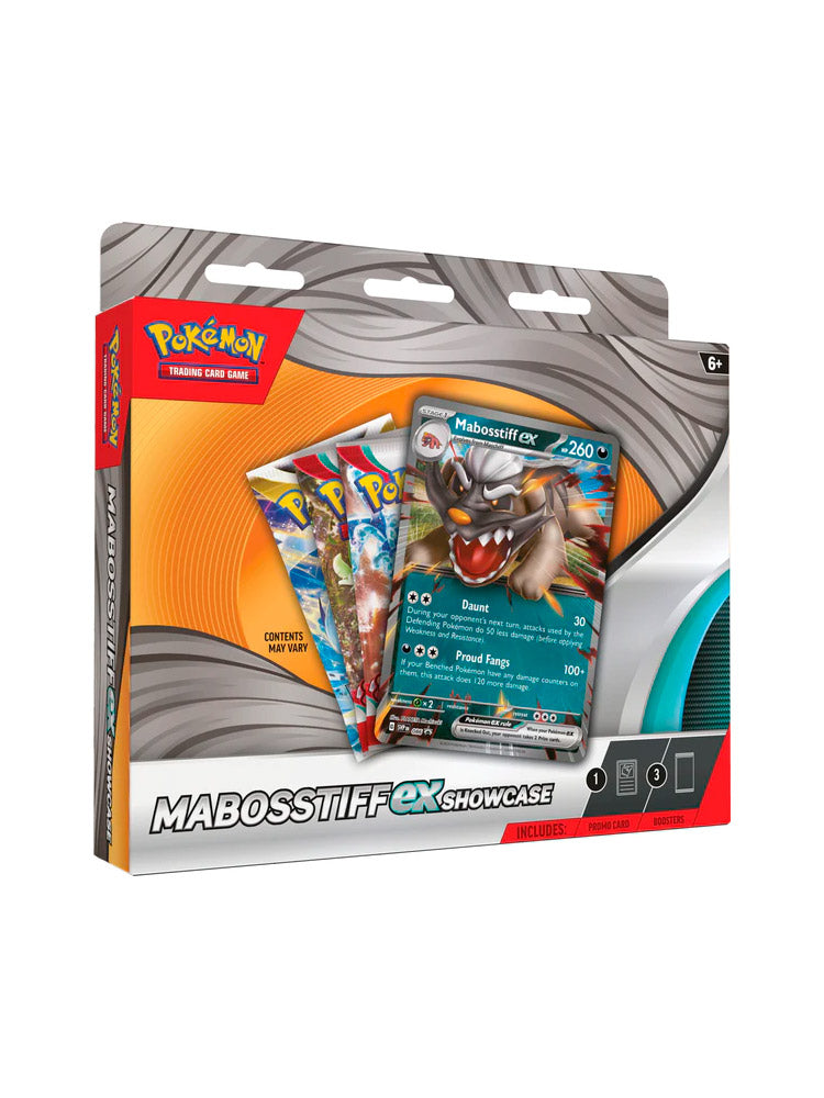 Pokemon TCG Scarlet & Violet: Mabosstiff Ex Box Showcase En Ingles