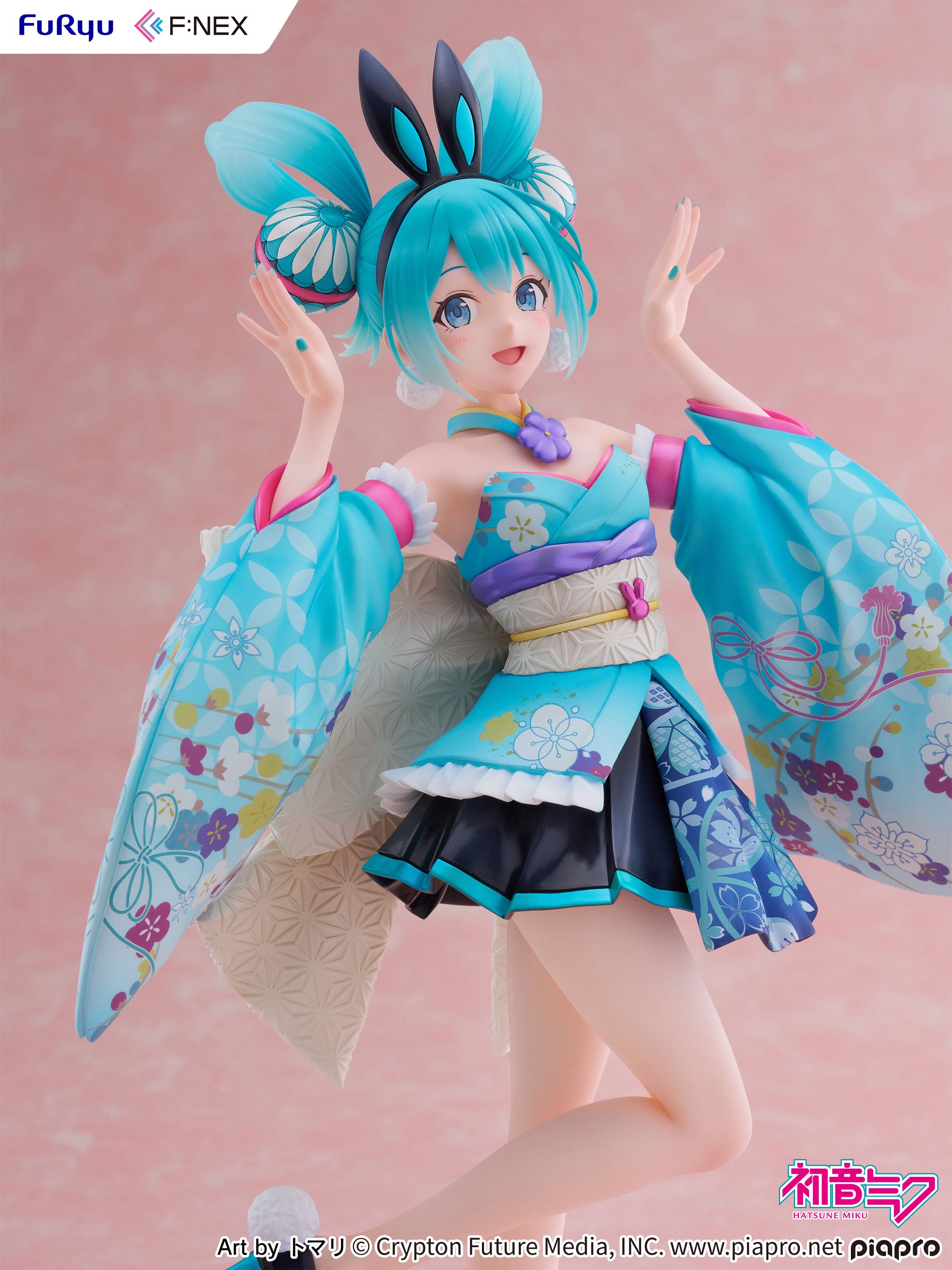 Furyu Scale Figure: Hatsune Miku - Hatsune Miku Wa Bunny Escala 1/7