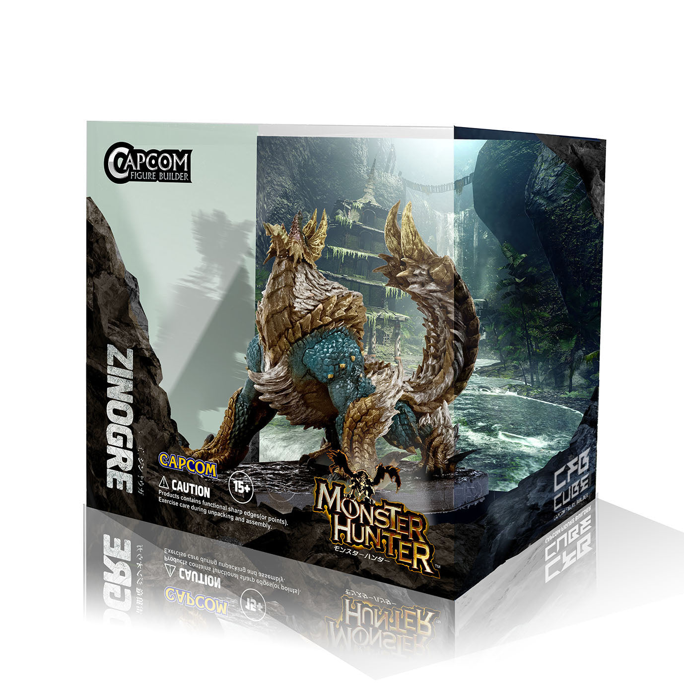 Capcom Figures Builder Cube: Monster Hunter - Zinogre