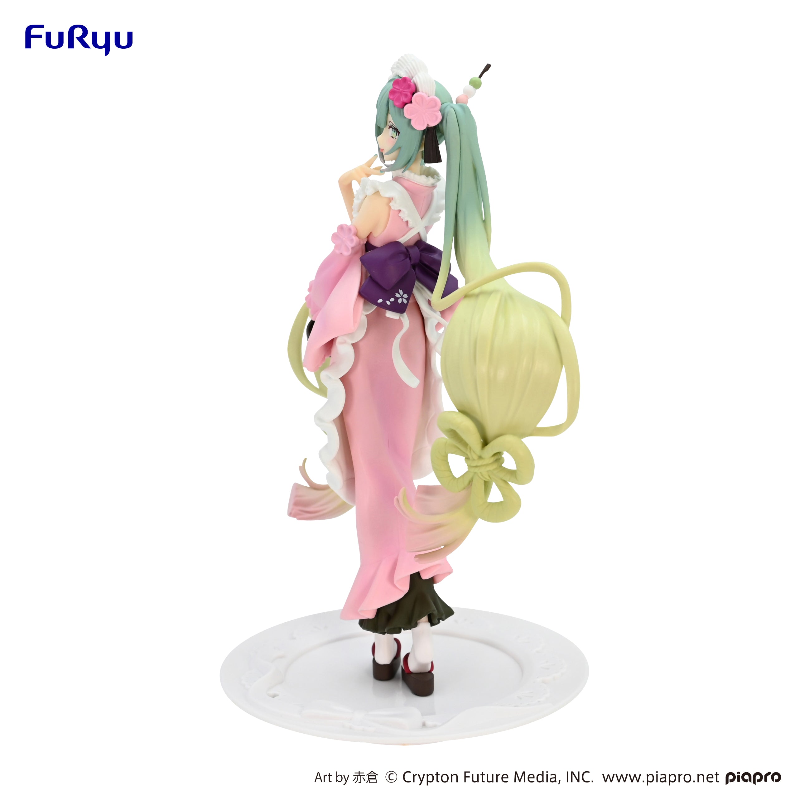 Furyu Figures Exceed Creative: Hatsune Miku - Matcha Green Tea Parfait Cherry Blossom