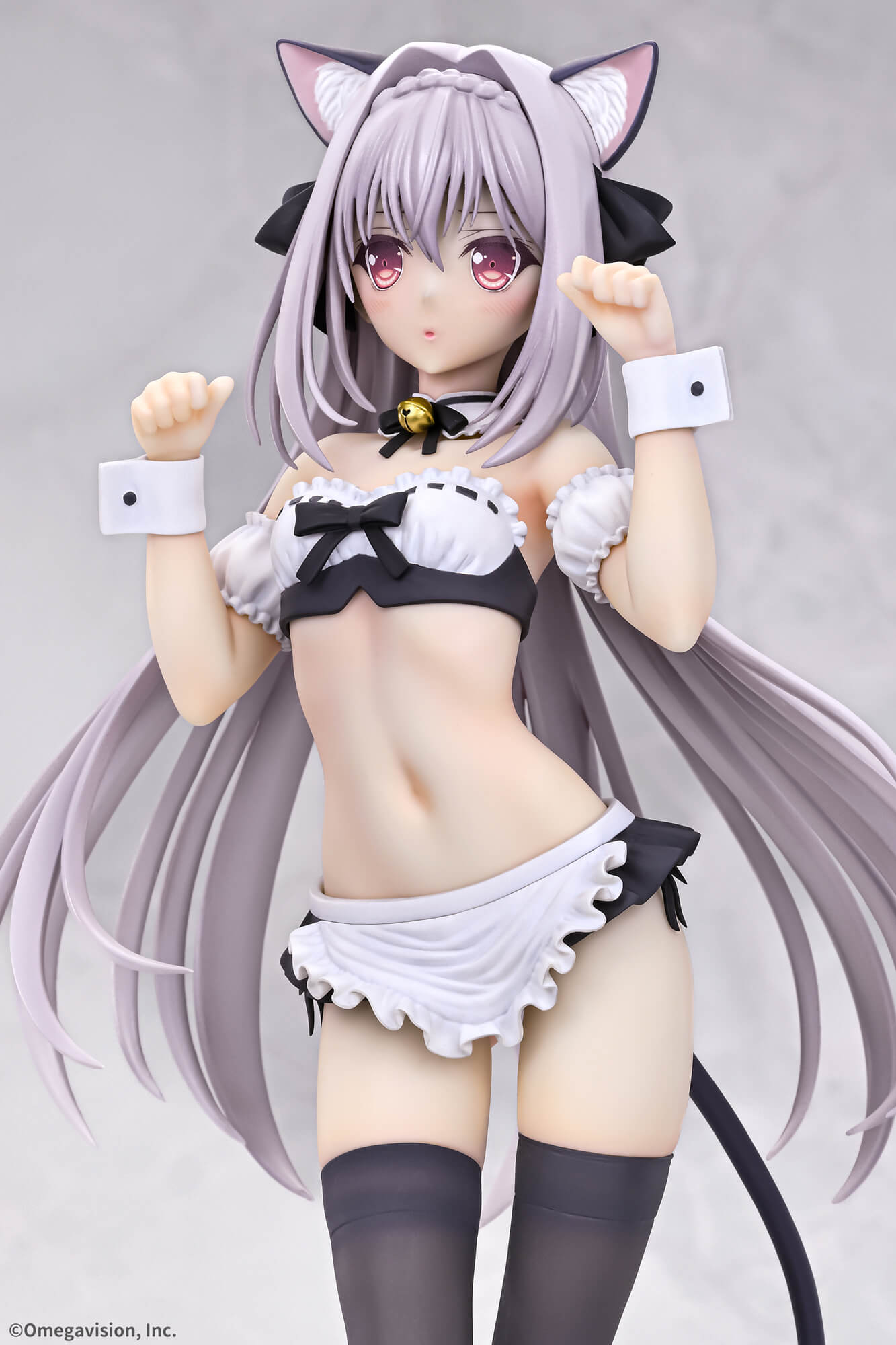 Q Six Scale Figure: Tsuki Ni Yorisou Otome No Sahou - Luna Sakurakouji Cat Maid Escala 1/6