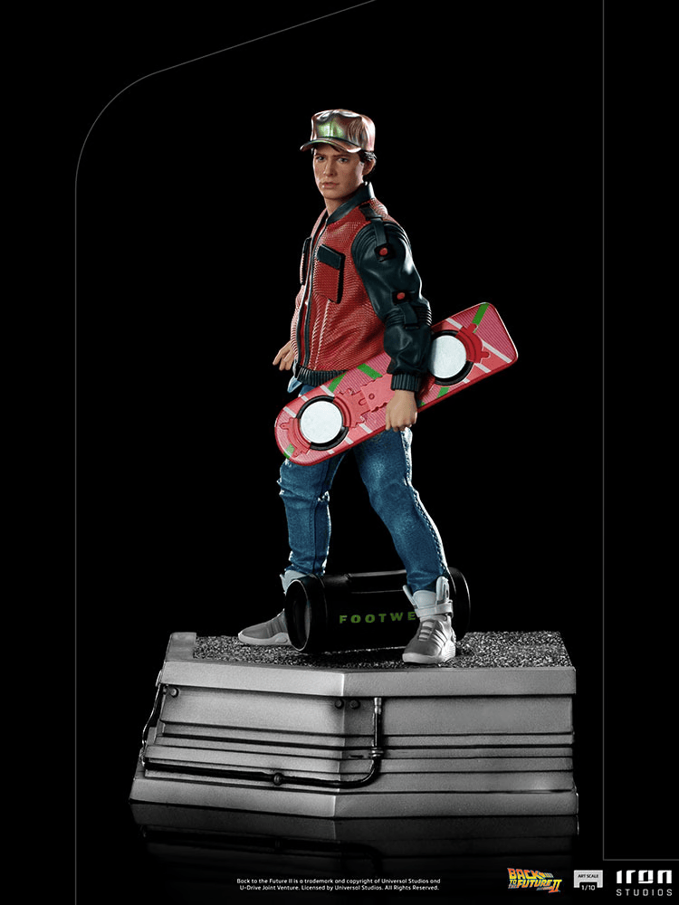 IRON Studios: Volver al Futuro Parte II - Marty McFly Escala de Arte 1/10