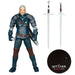 McFarlane Figura de Accion: The Witcher Gamming - Geralt de Rivia Armadura Viper  7 Pulgadas