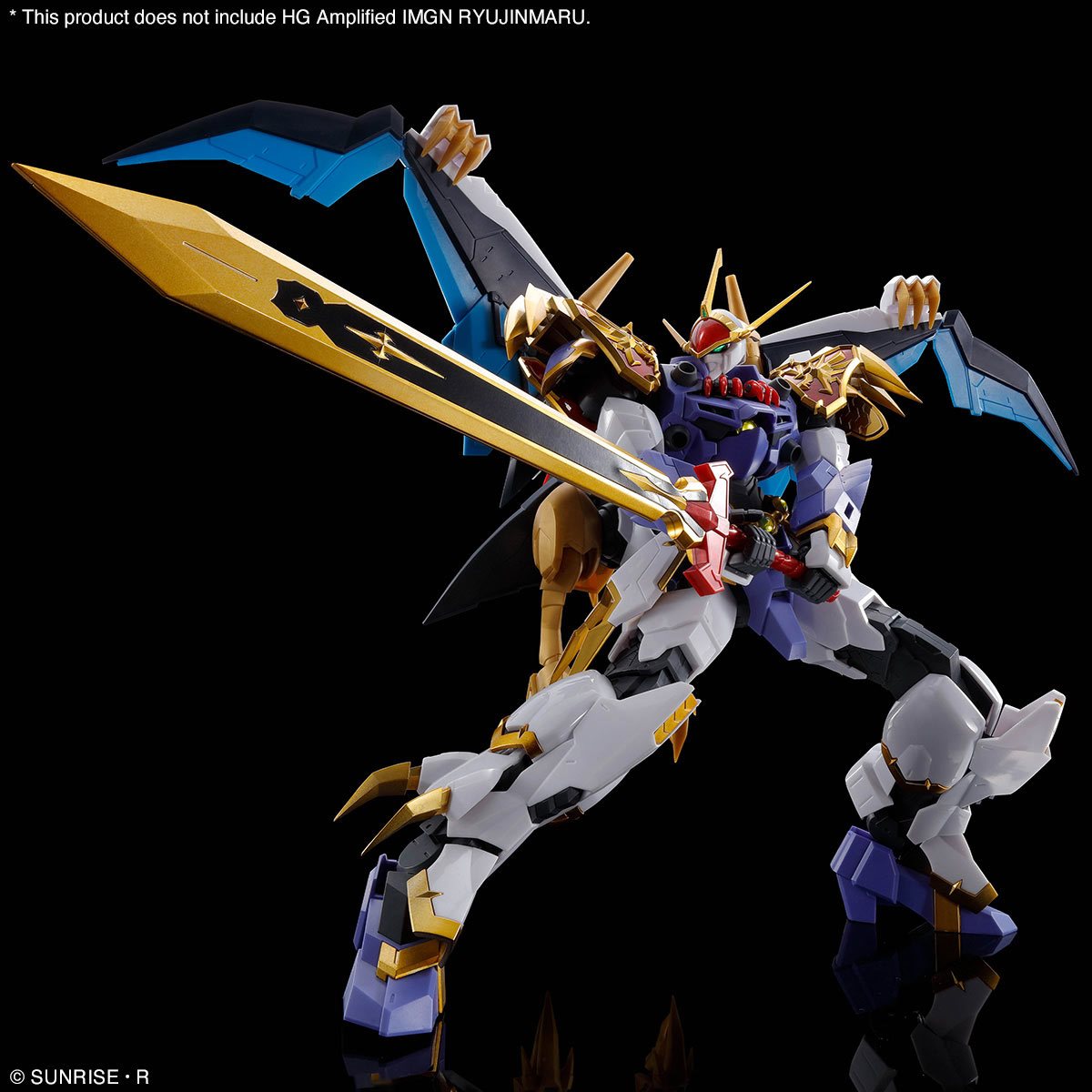 Bandai Hobby Gunpla High Grade Amplified Model Kit: Mashin Hero Wataru - Imgn Kujinmaru Kit De Plastico