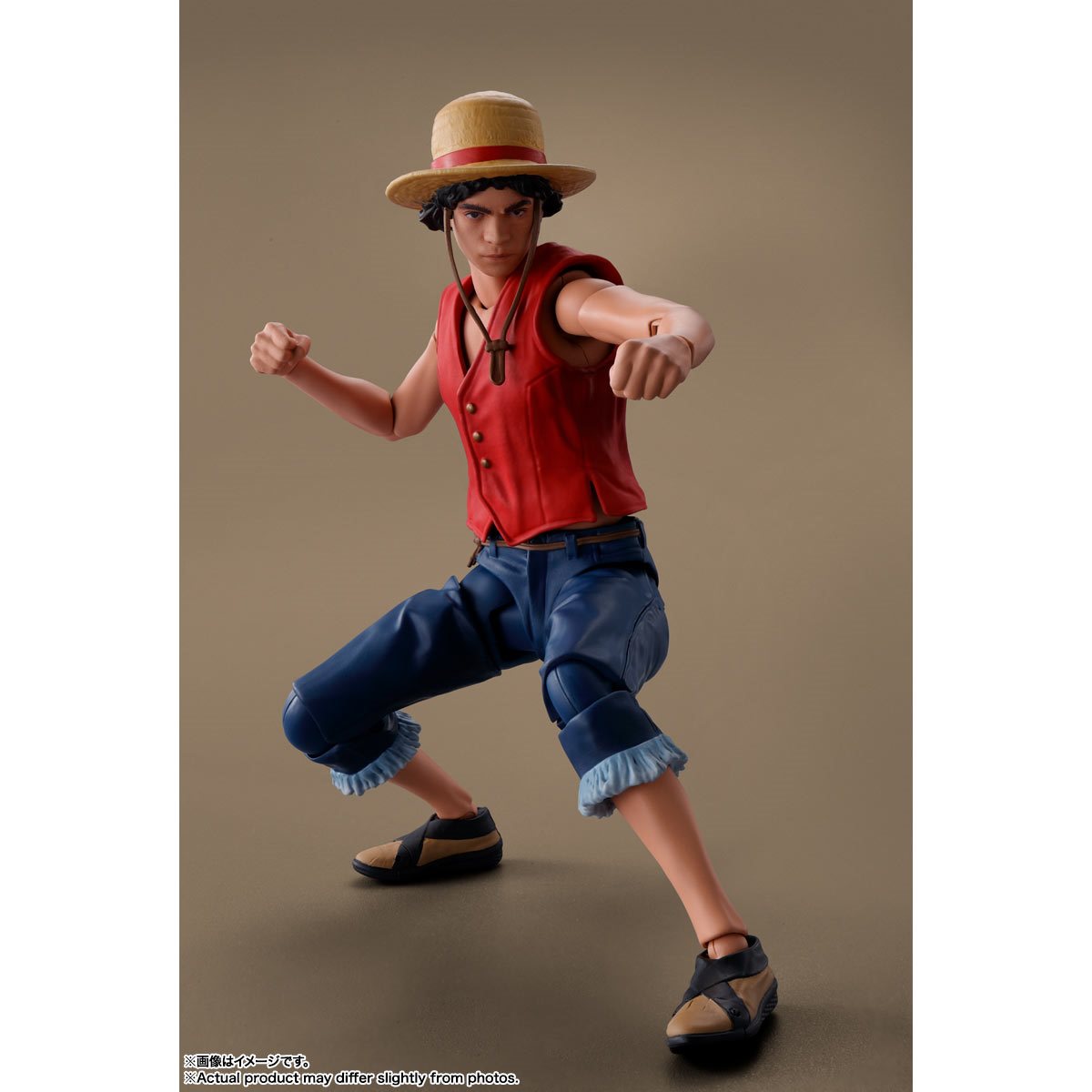 Bandai Tamashii Nations SH Figuarts: One Piece Netflix - Monkey D Luffy Figura De Accion