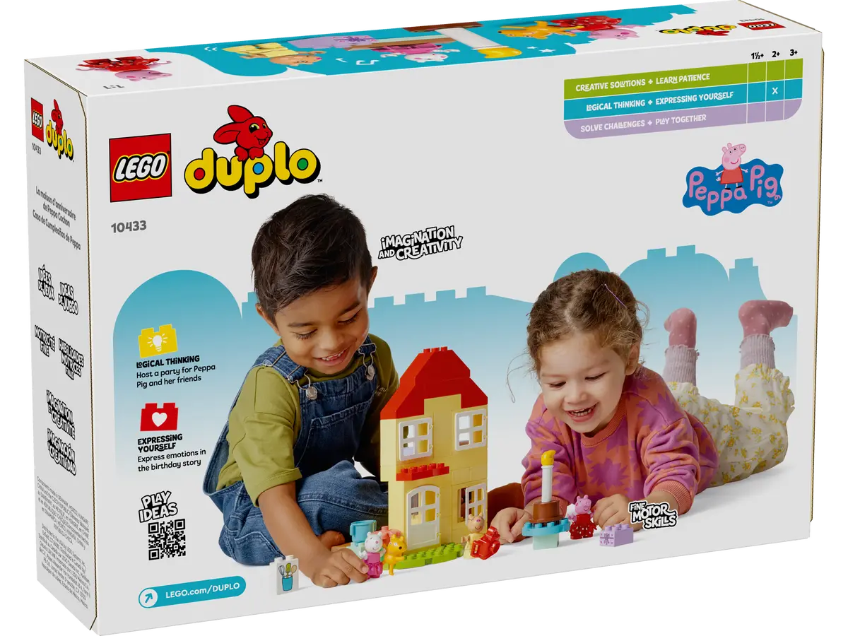 LEGO DUPLO Casa de Cumpleaños de Peppa Pig 10433