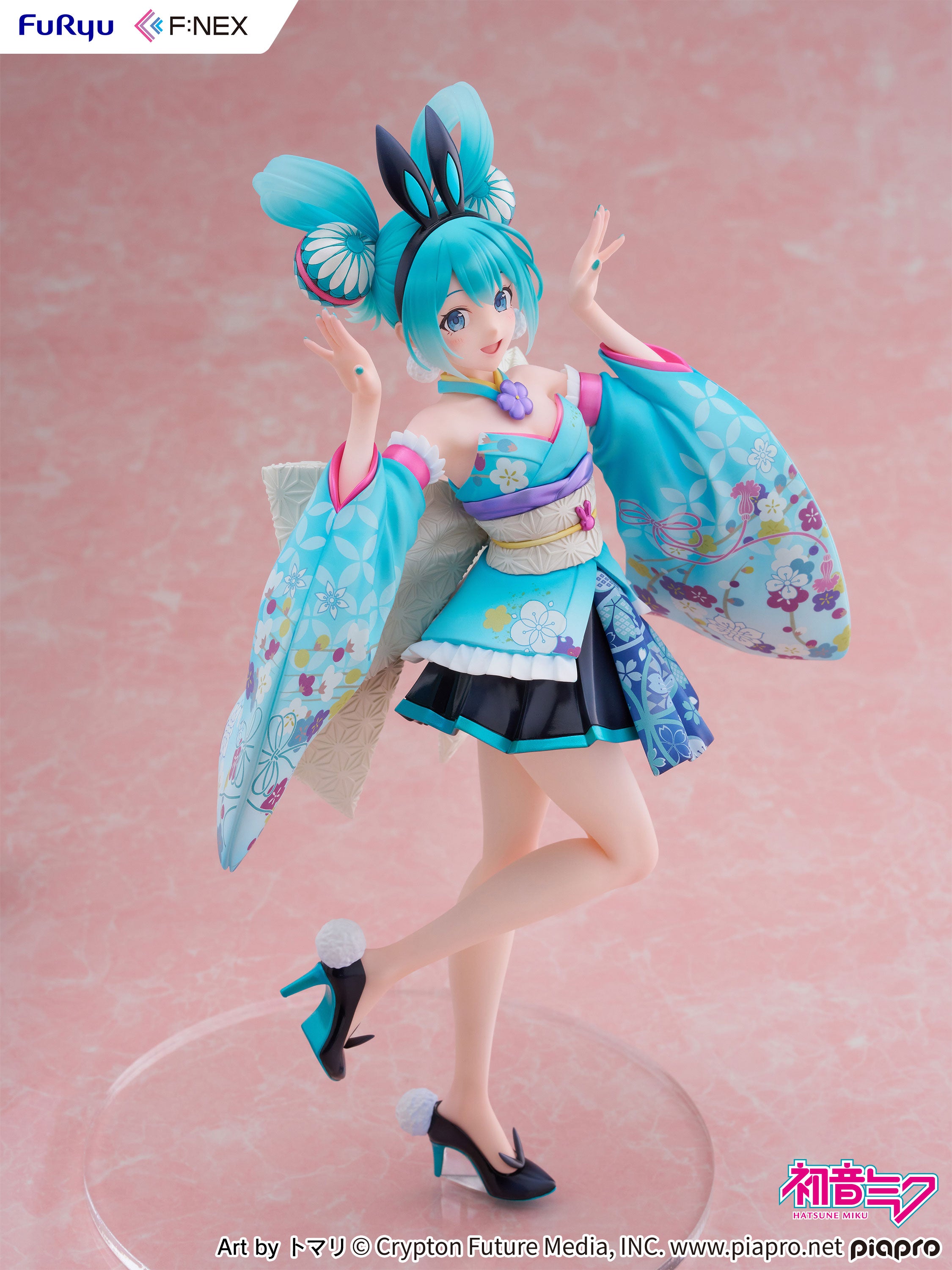 Furyu Scale Figure: Hatsune Miku - Hatsune Miku Wa Bunny Escala 1/7