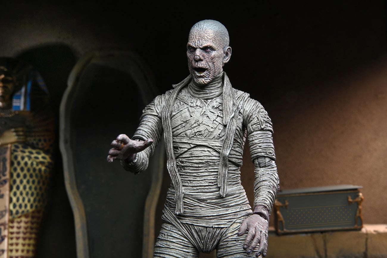 NECA Figura de Accion Ultimate: Universal Monsters - La Momia 7 Pulgadas