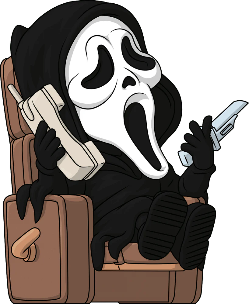 Youtooz Movies: Scream - Ghost Face Lounging