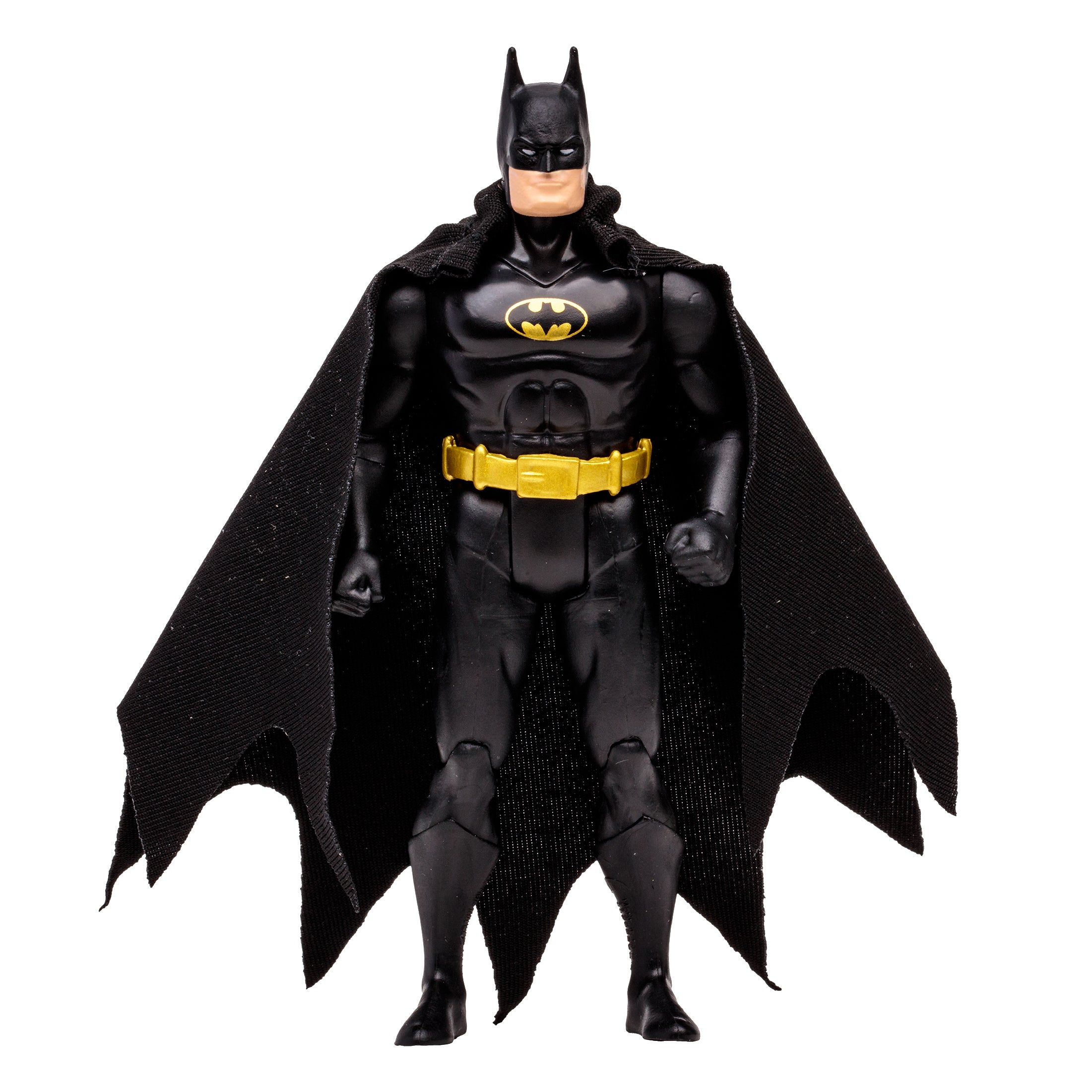 McFarlane Super Powers Figura de Accion: DC Batman - Batman Black Suit 4.5 Pulgadas