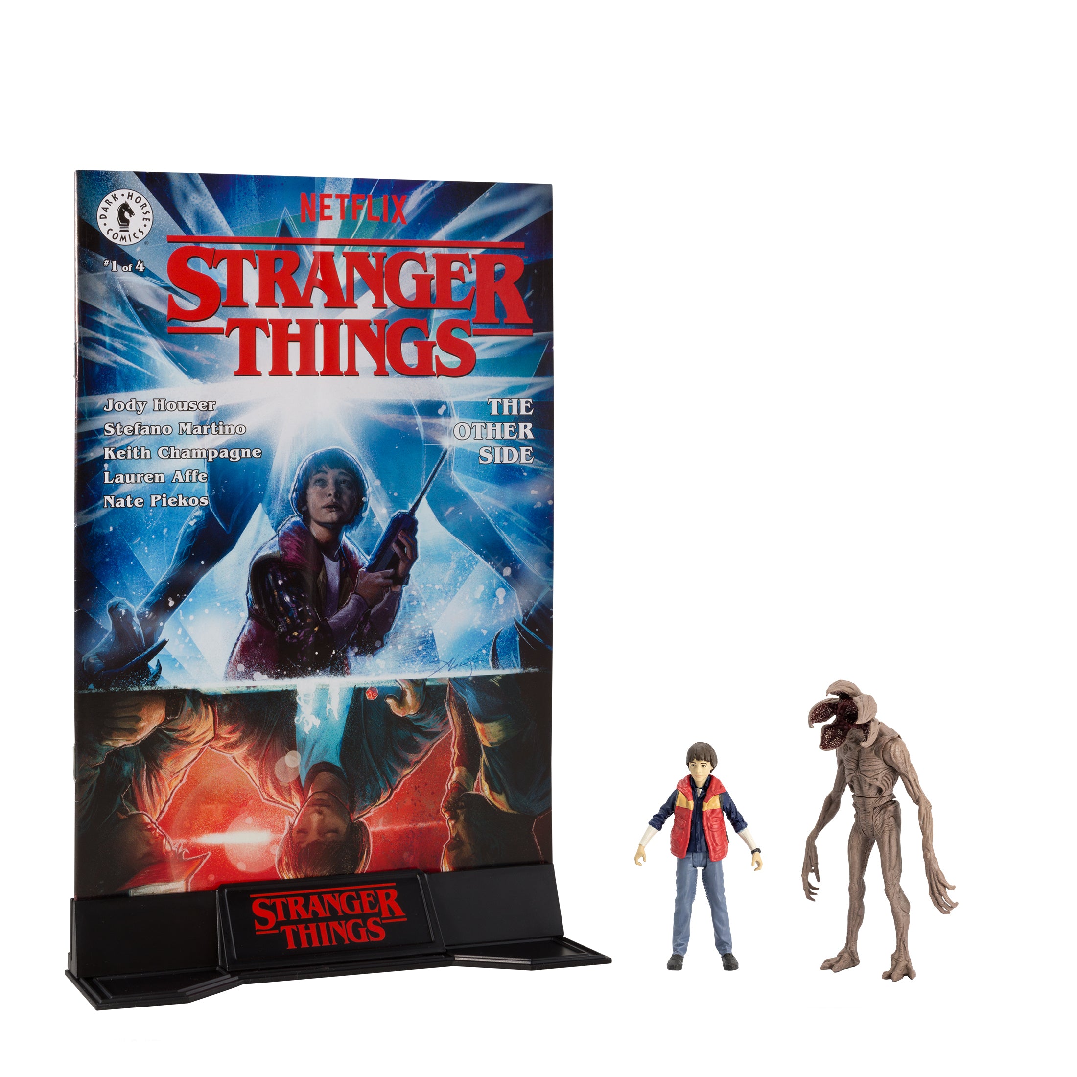 McFarlane Page Punchers: Stranger Things - Will Byers Y Demogorgon 3 Pulgadas 2 Pack con Comic