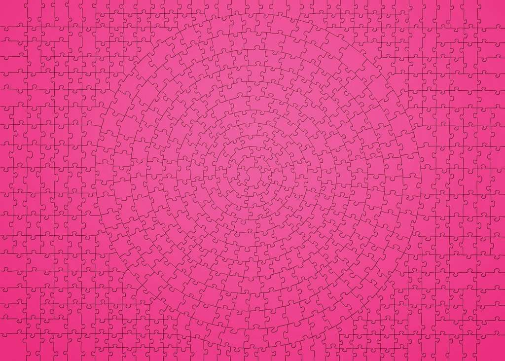 Ravensburger Rompecabezas: Krypt - Todo Rosa 654 piezas