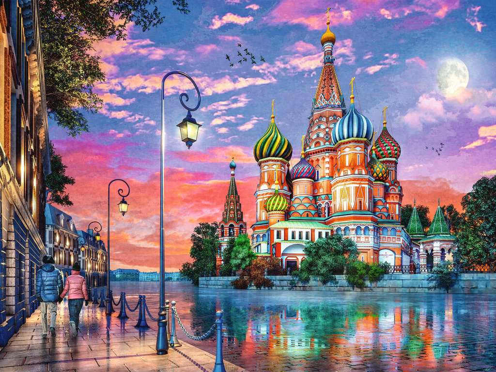 Ravensburger Rompecabezas Adultos: Rusia Moscu 1500 piezas