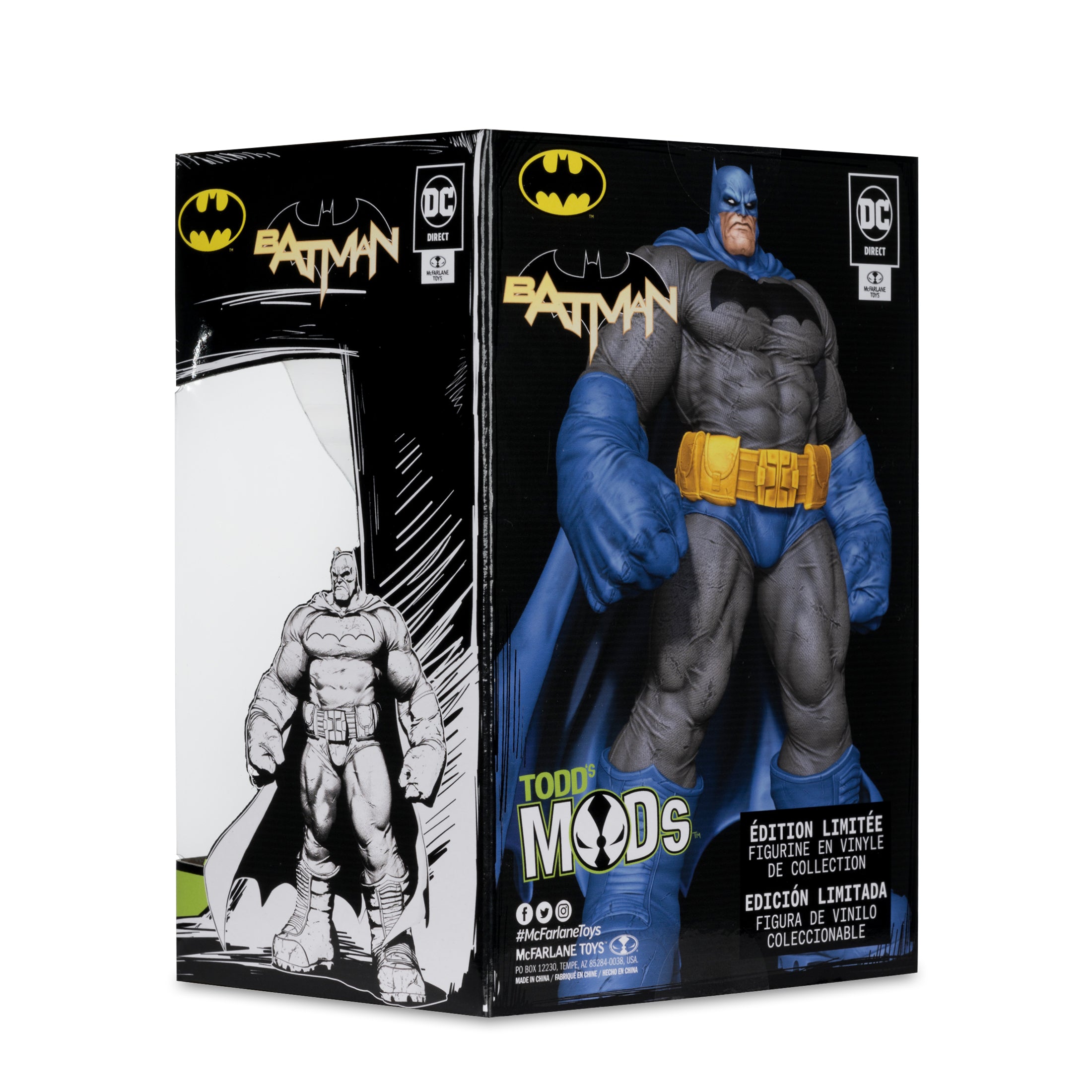 DC Direct Collector Vinyl Figure Todd's Mod's: DC Comics - Batman 4.5 Pulgadas