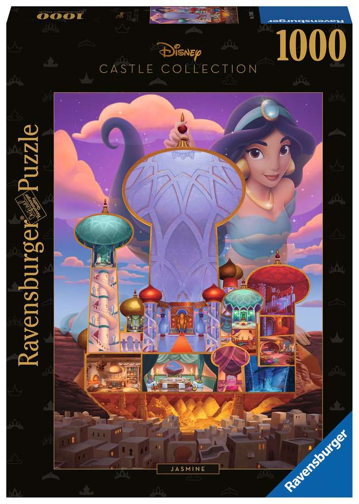 Ravensburger Rompecabezas: Disney - Castillo De Jasmine 1000 piezas