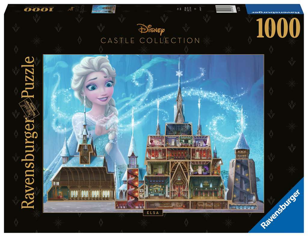 Ravensburger Rompecabezas: Disney - Castillo De Elsa 1000 piezas