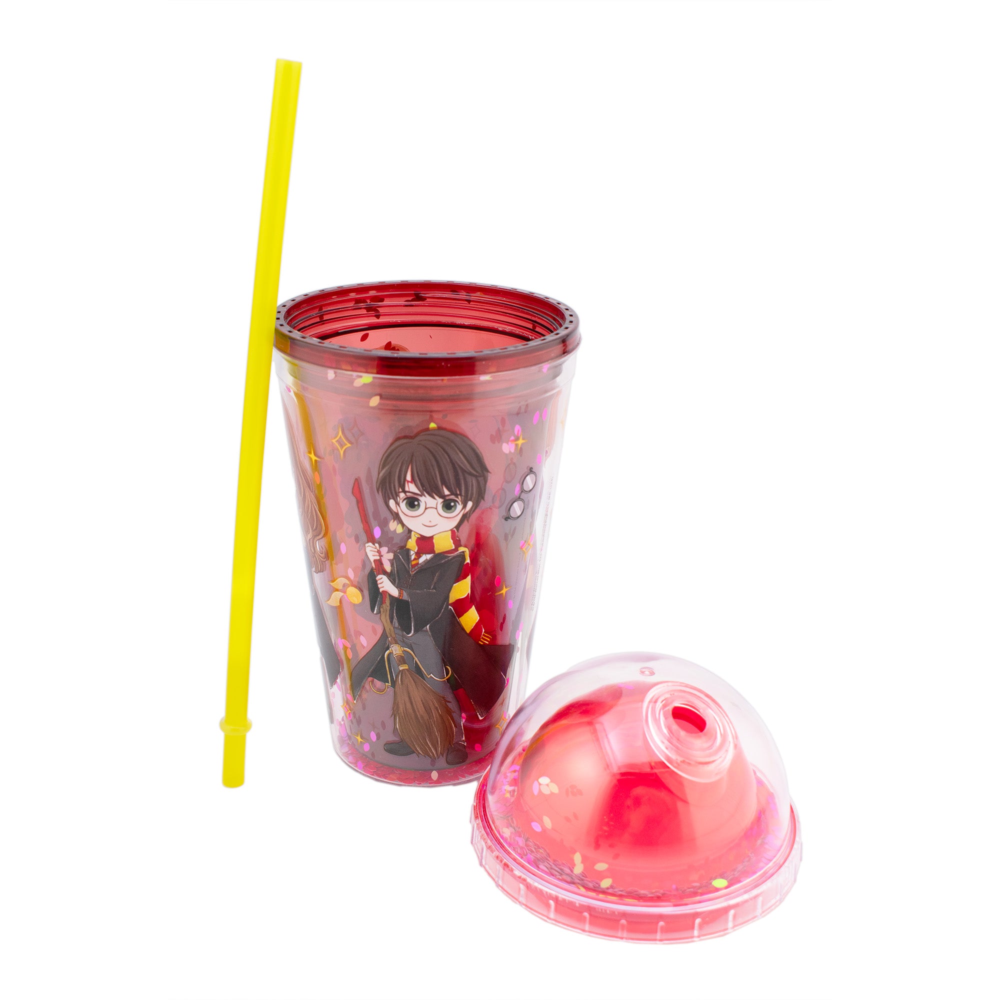 Fun Kids Vaso Doble Pared Con Tapa De Domo: Harry Potter 500 ml