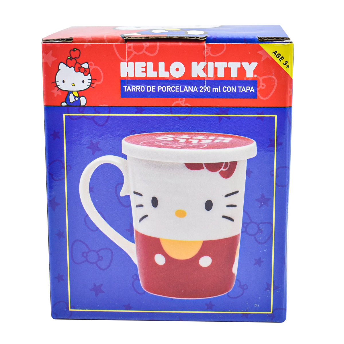 Fun Kids Tarro Con Tapa De Porcelana: Sanrio - Hello Kitty 354 ml