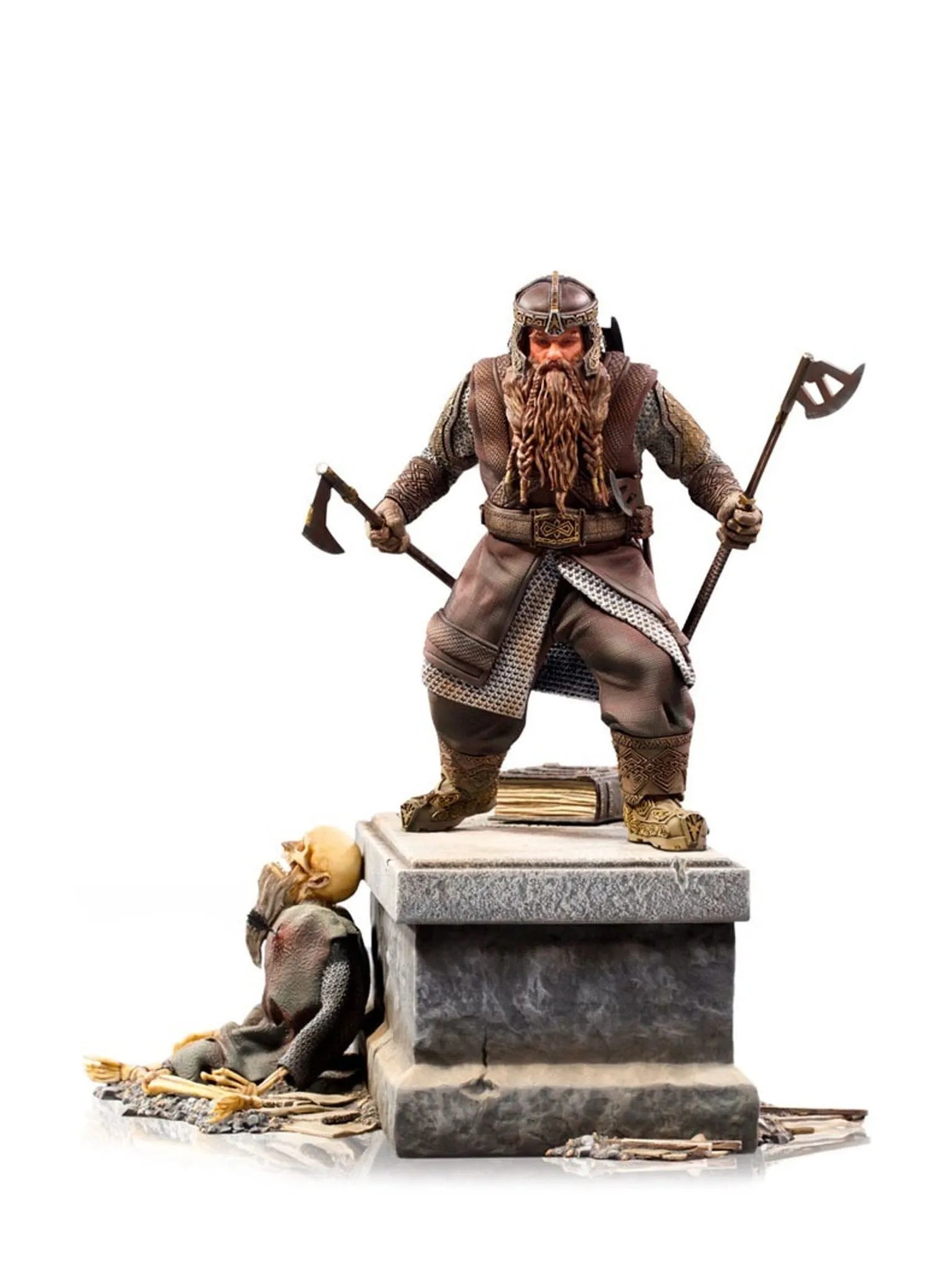 IRON Studios: The Lord Of The Rings - Gimli Deluxe BDS Escala de Arte 1/10