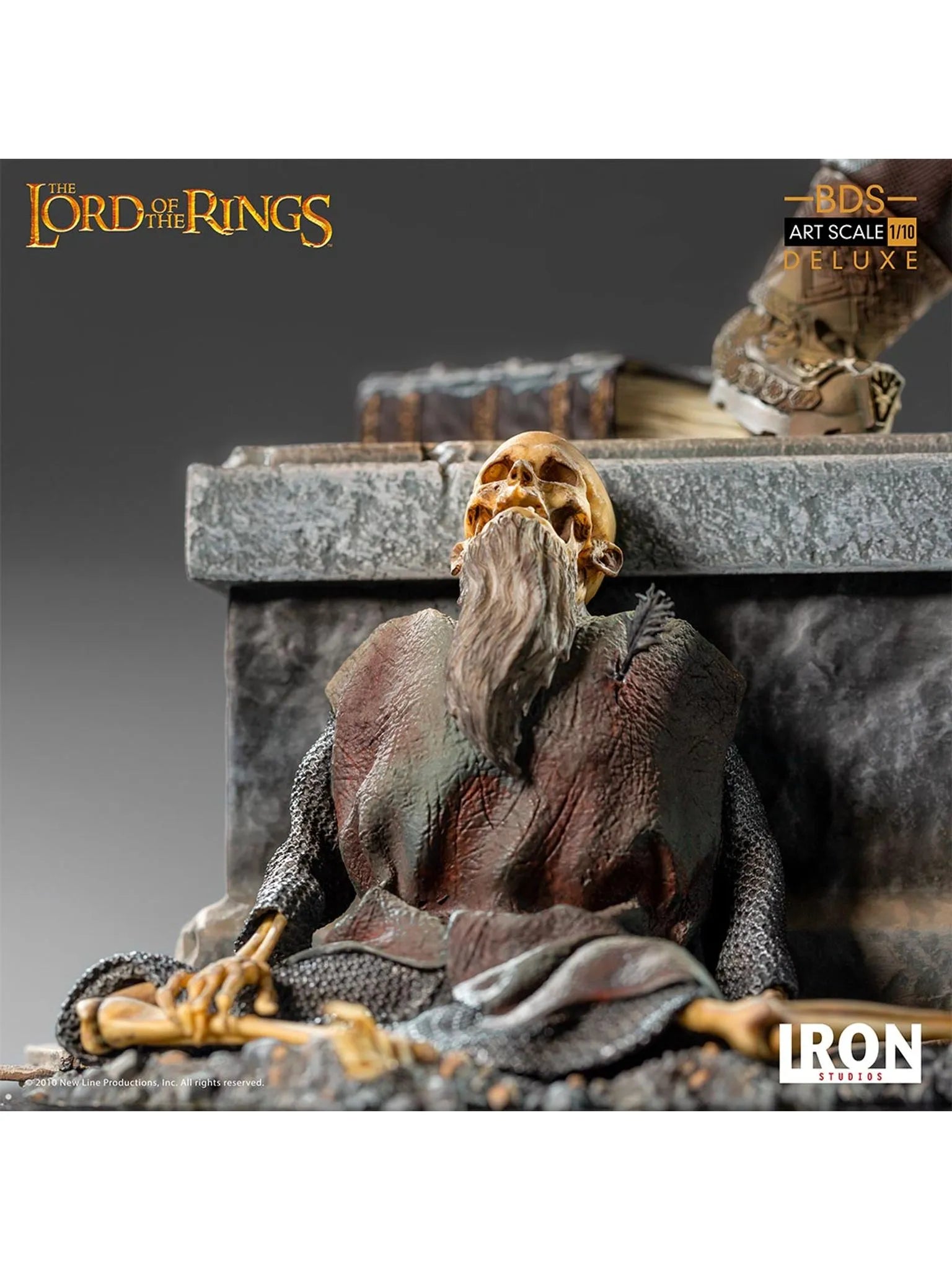 IRON Studios: The Lord Of The Rings - Gimli Deluxe BDS Escala de Arte 1/10