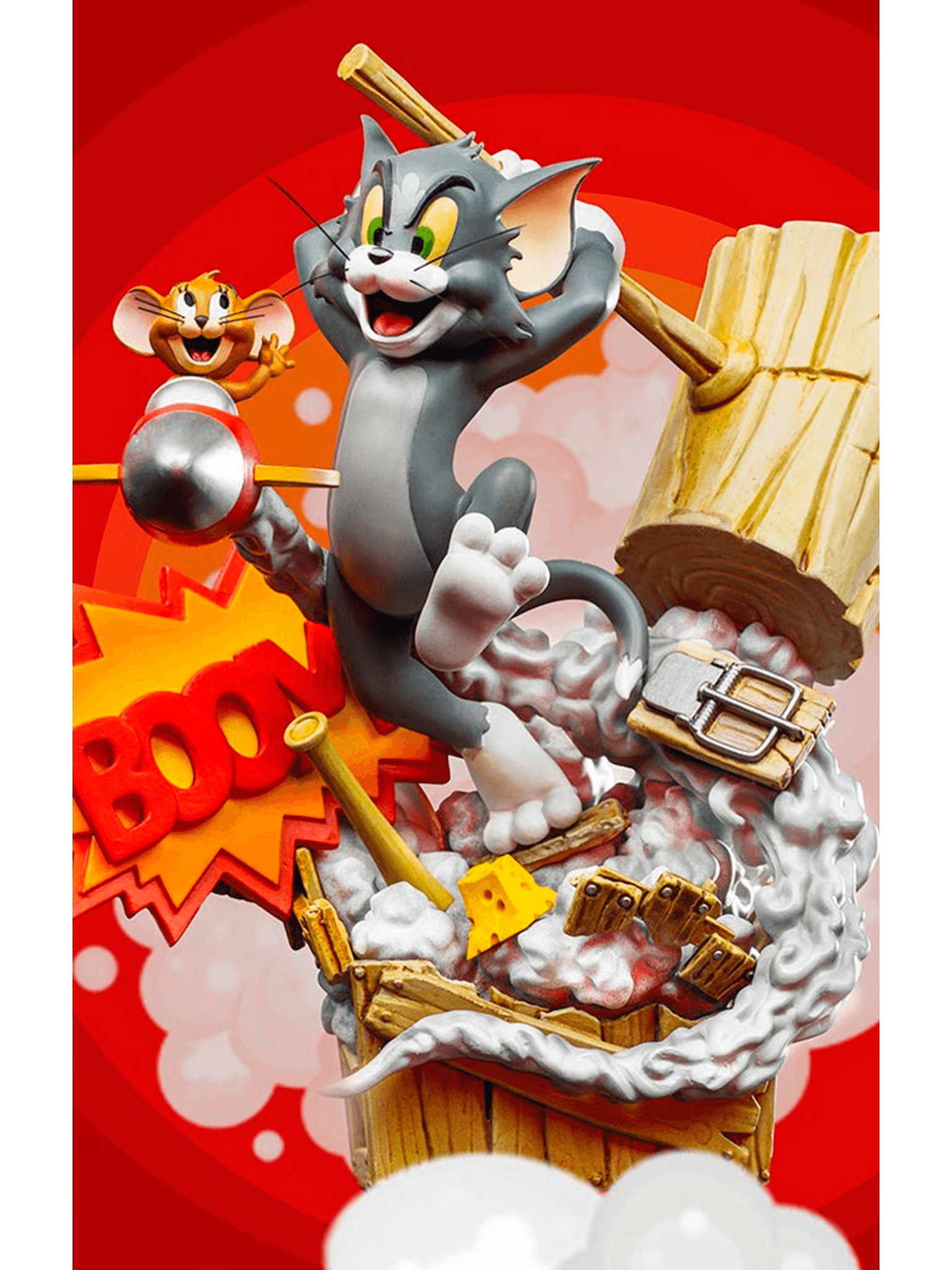 IRON Studios: Tom y Jerry - Tom y Jerry Escala 1/3