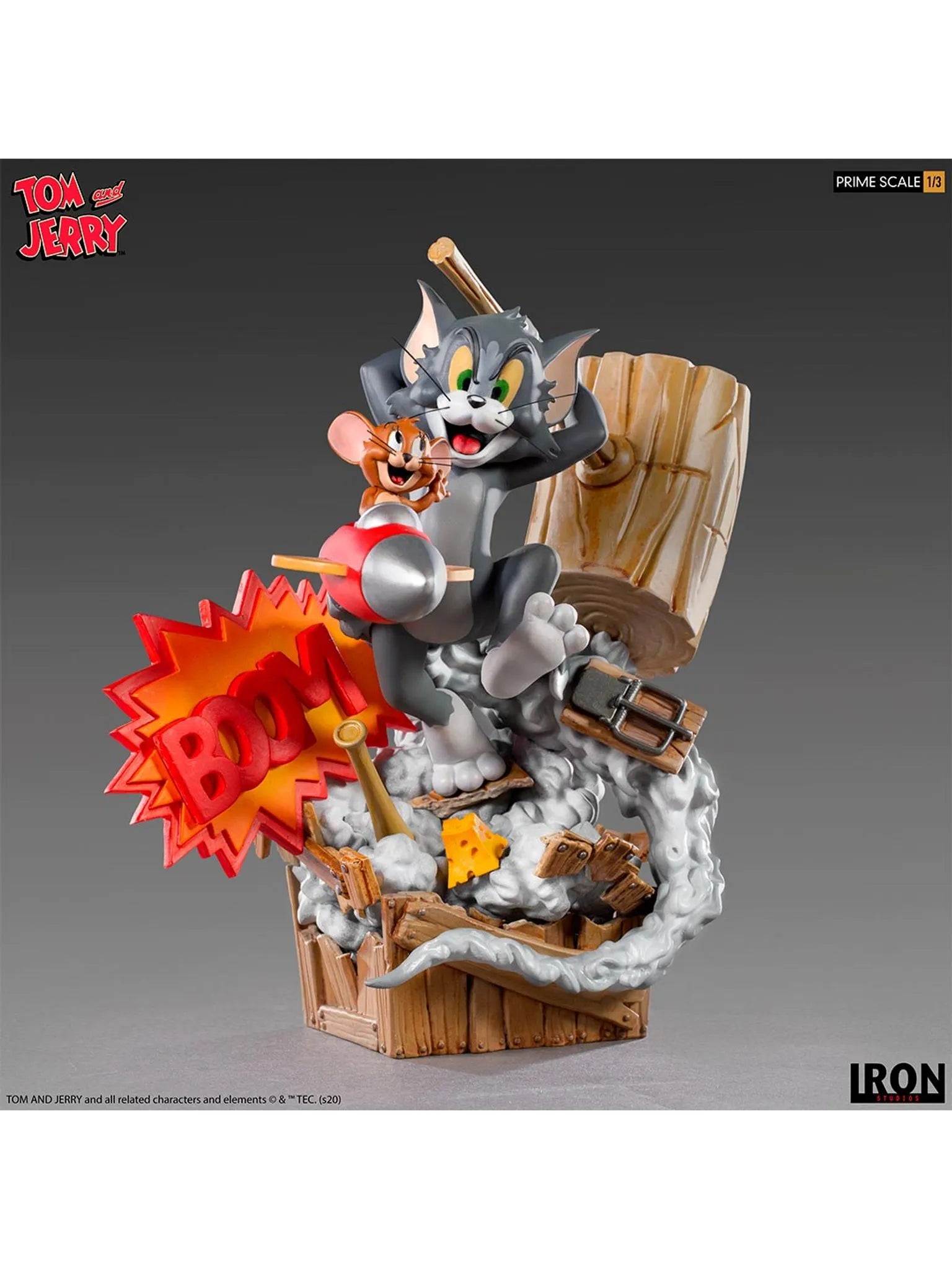 IRON Studios: Tom y Jerry - Tom y Jerry Escala 1/3