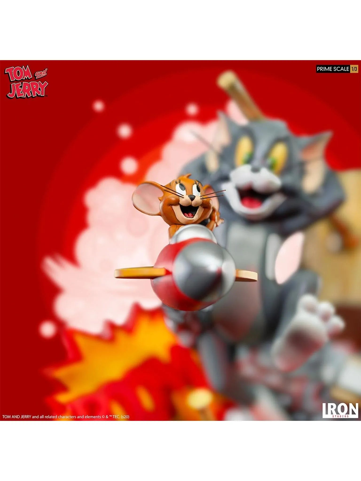 IRON Studios: Tom y Jerry - Tom y Jerry Escala 1/3