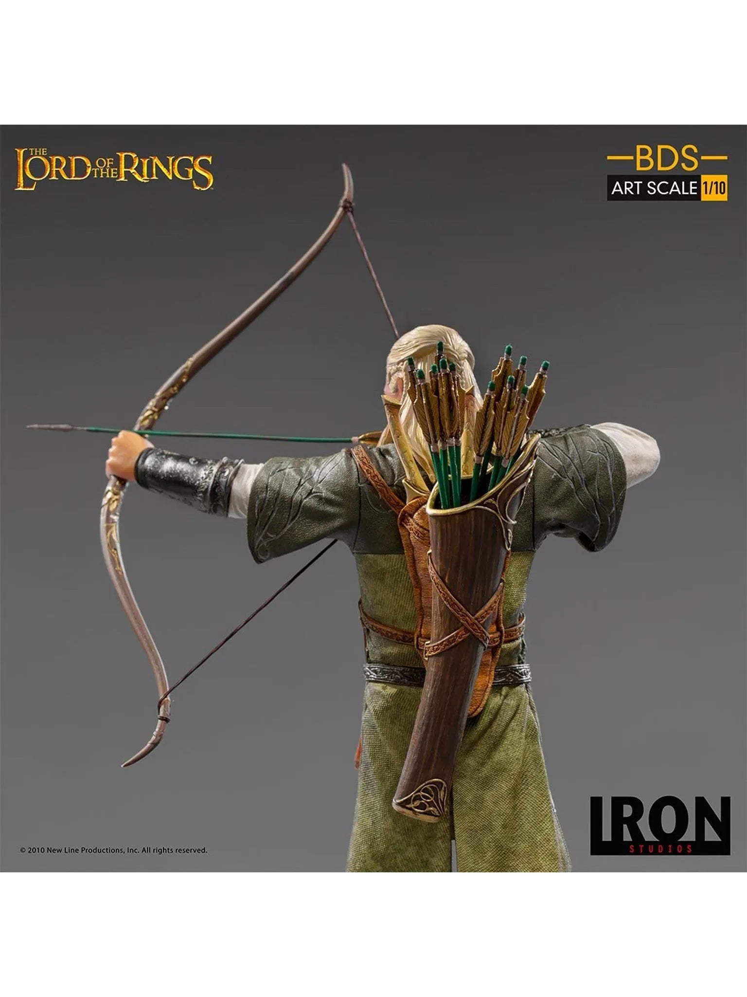 IRON Studios: The Lord Of The Rings - Legolas Deluxe BDS Escala de Arte 1/10