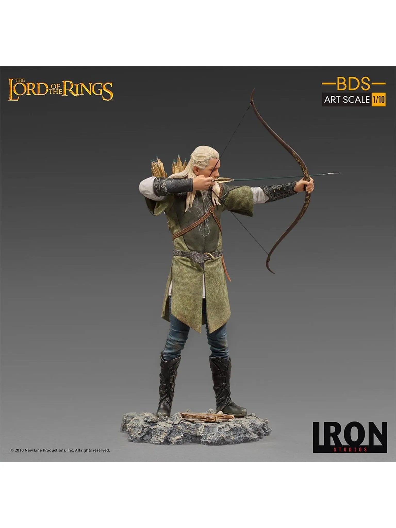 IRON Studios: The Lord Of The Rings - Legolas Deluxe BDS Escala de Arte 1/10