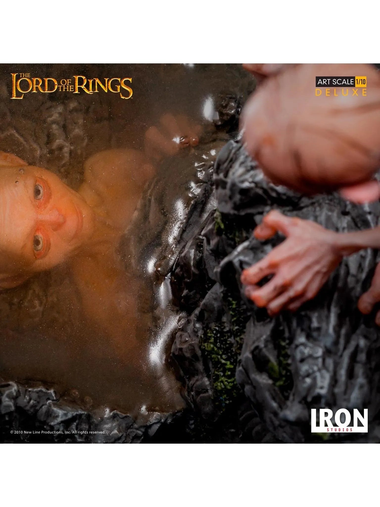 IRON Studios: The Lord Of The Rings - Gollum Deluxe Escala 1/10