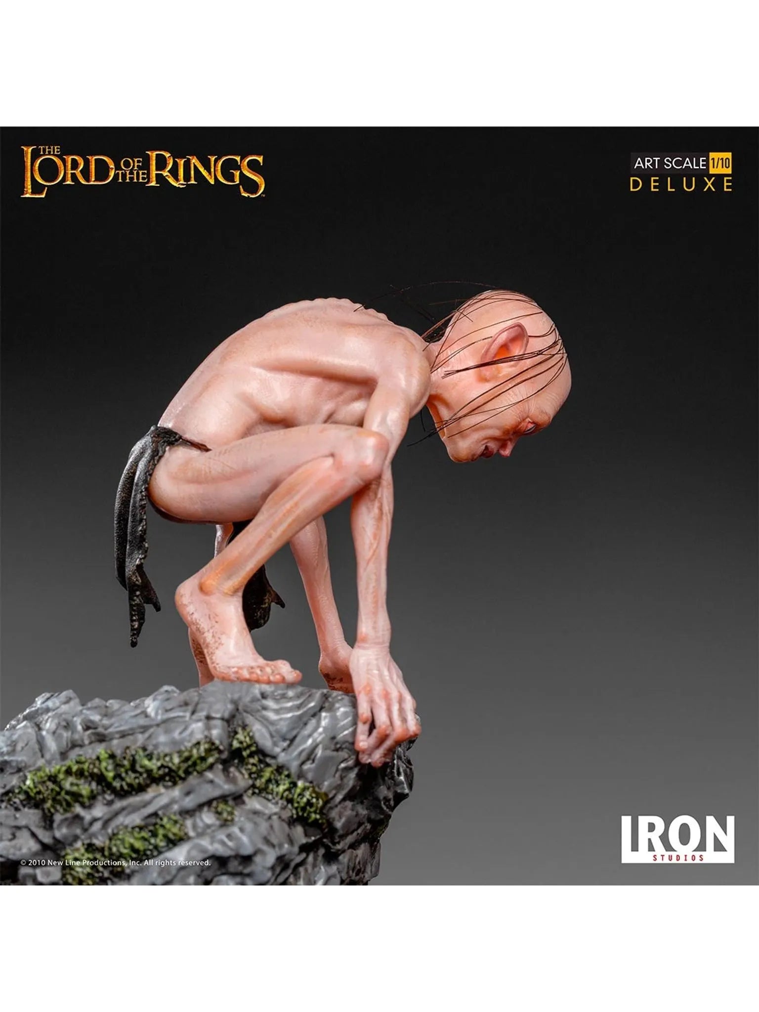 IRON Studios: The Lord Of The Rings - Gollum Deluxe Escala 1/10